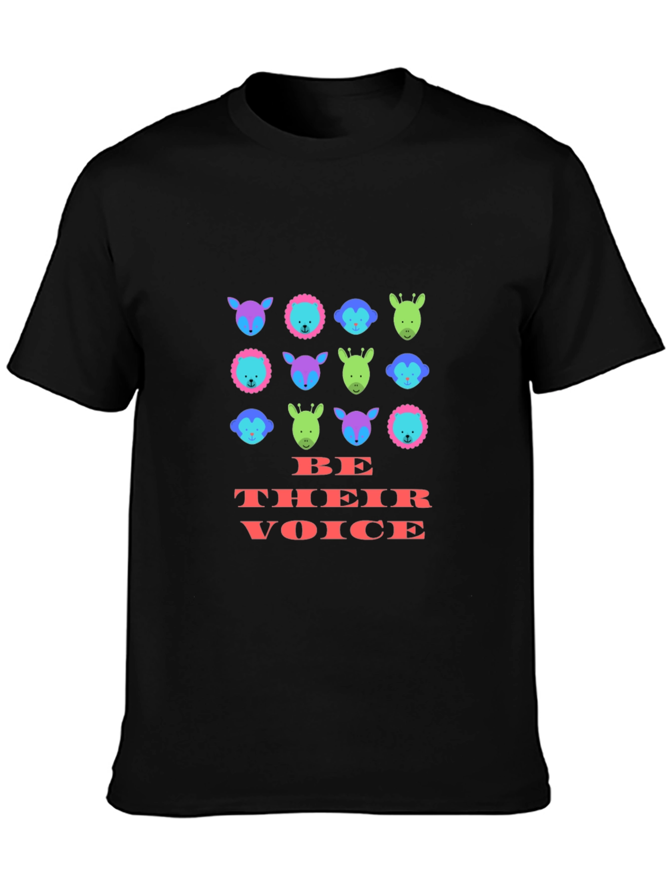 Be Their Voice T-Shirt: Animal Lover Tee