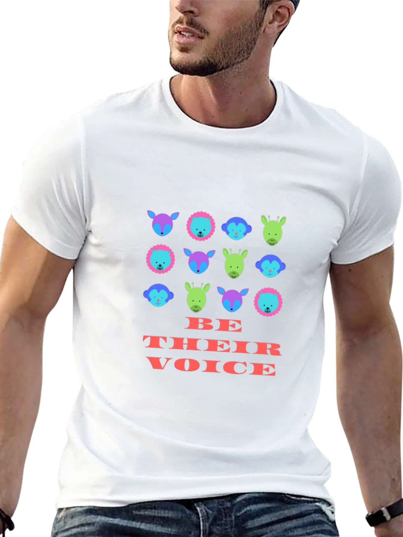 Be Their Voice T-Shirt: Animal Lover Tee