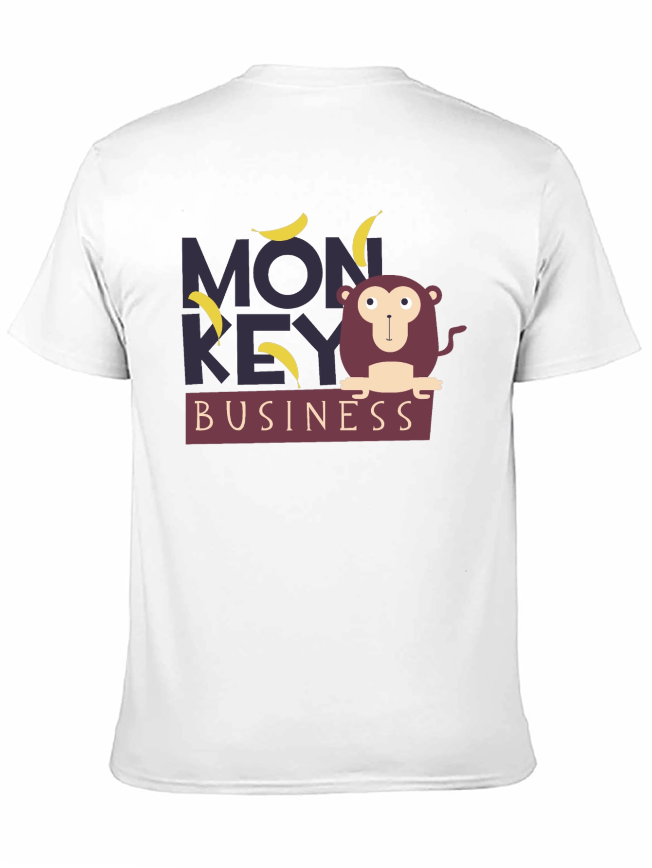 Monkey Business Graphic Tee - Fun Novelty T-Shirt