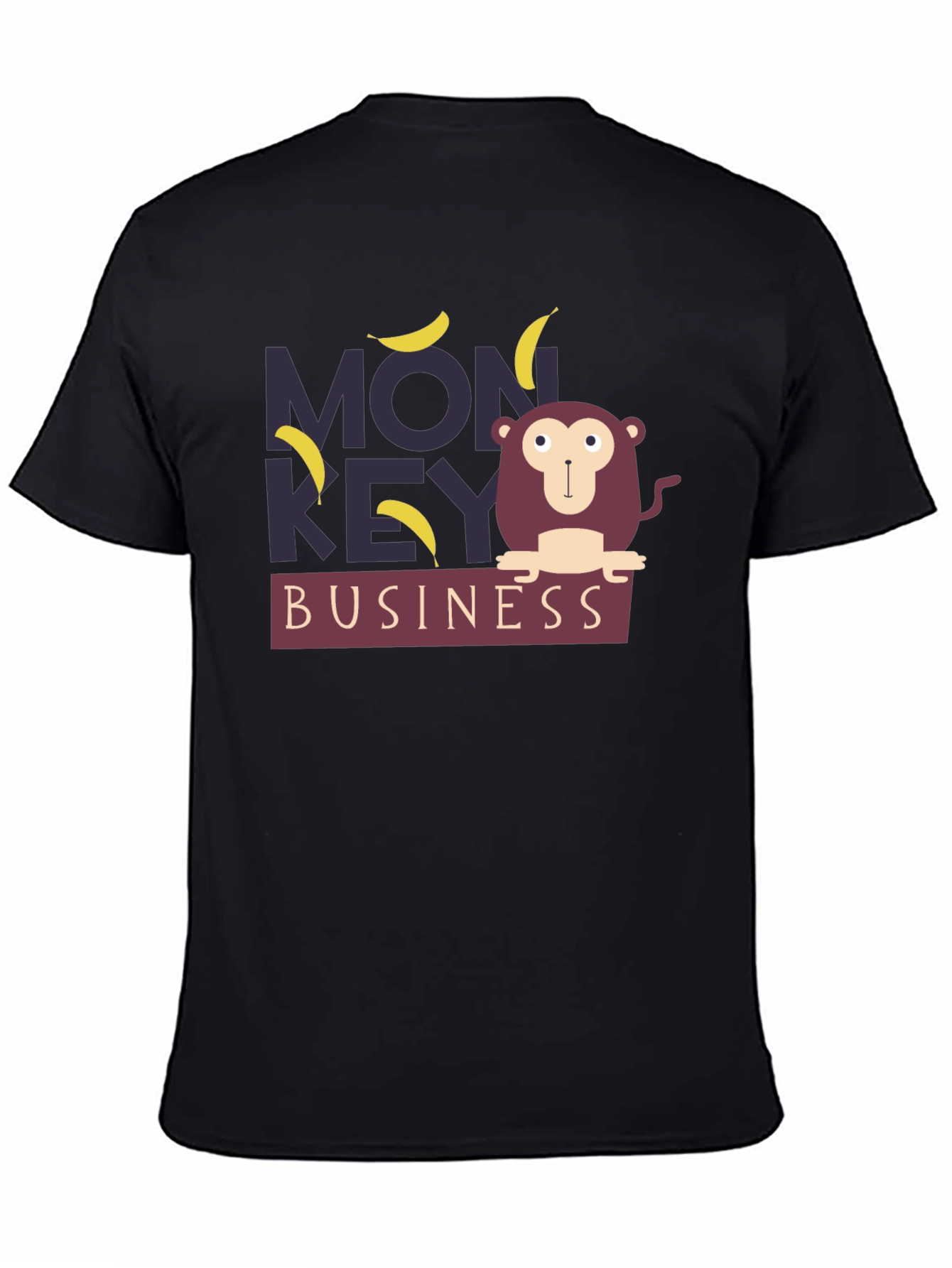 Monkey Business Graphic Tee - Fun Novelty T-Shirt