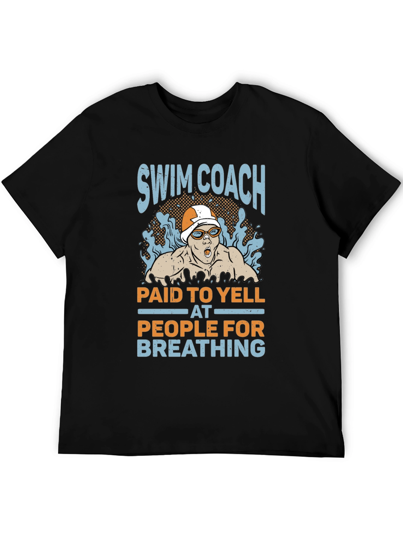 Swim Coach Yelling T-Shirt