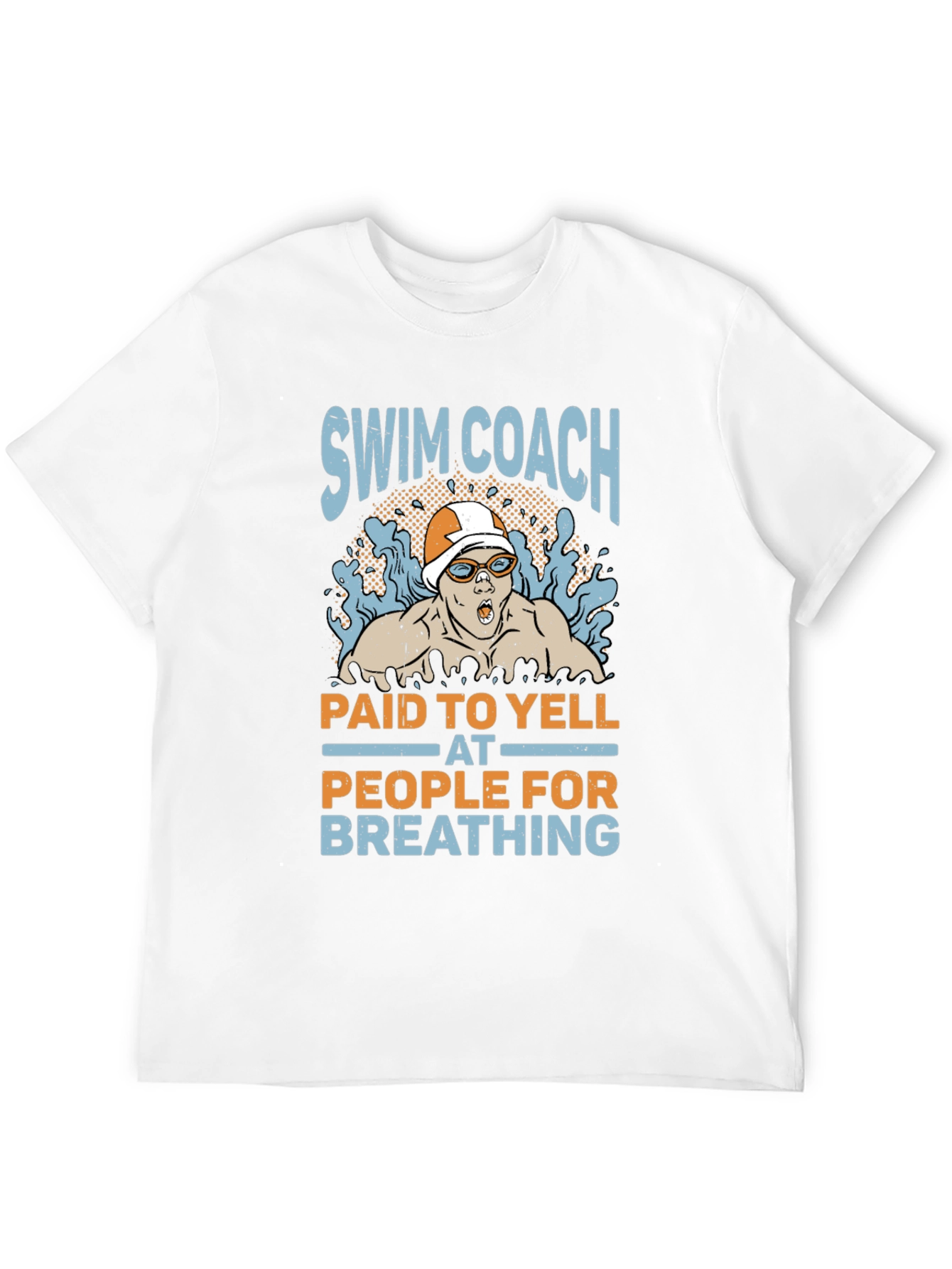 Swim Coach Yelling T-Shirt