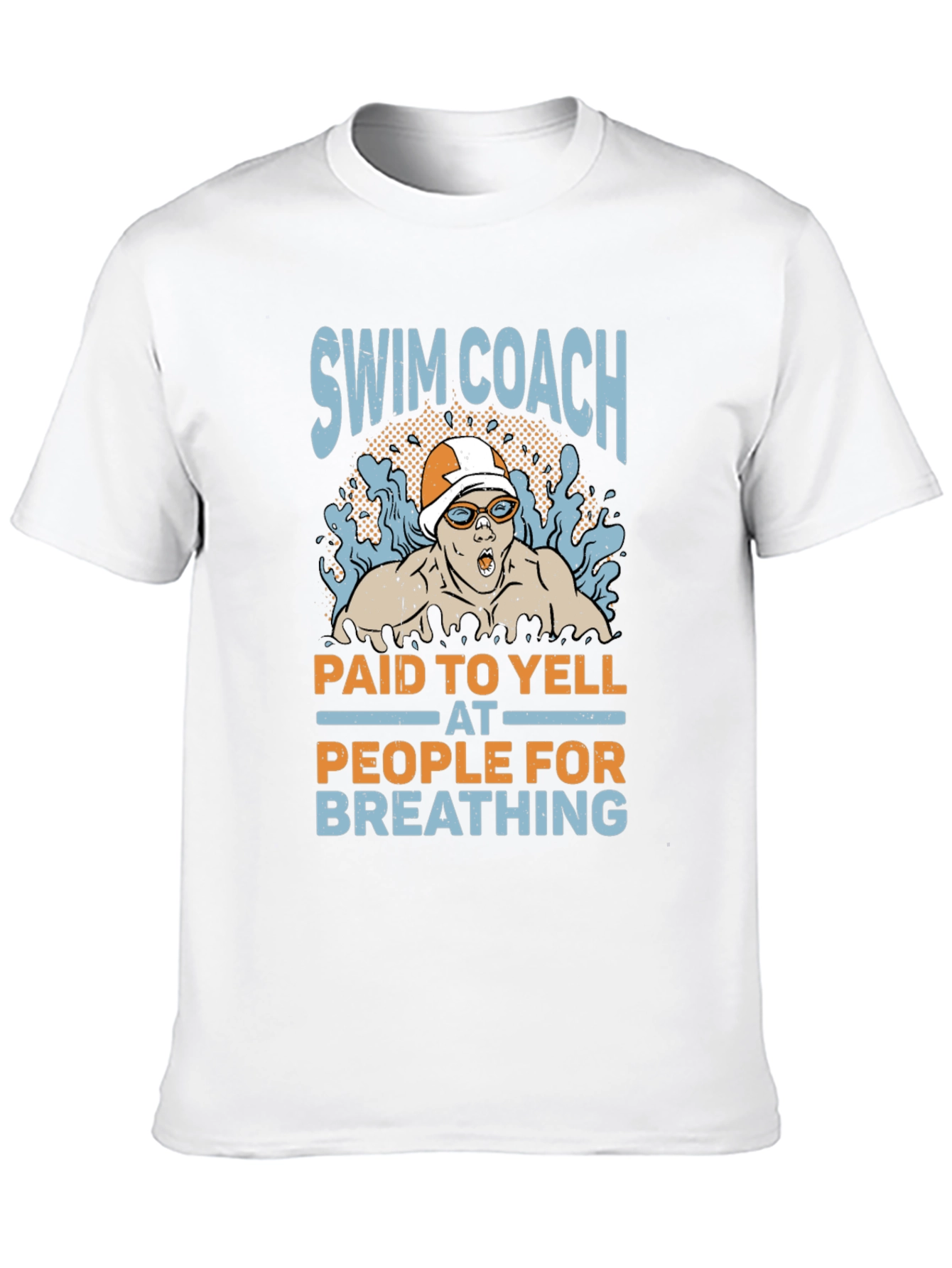 Swim Coach Yelling T-Shirt