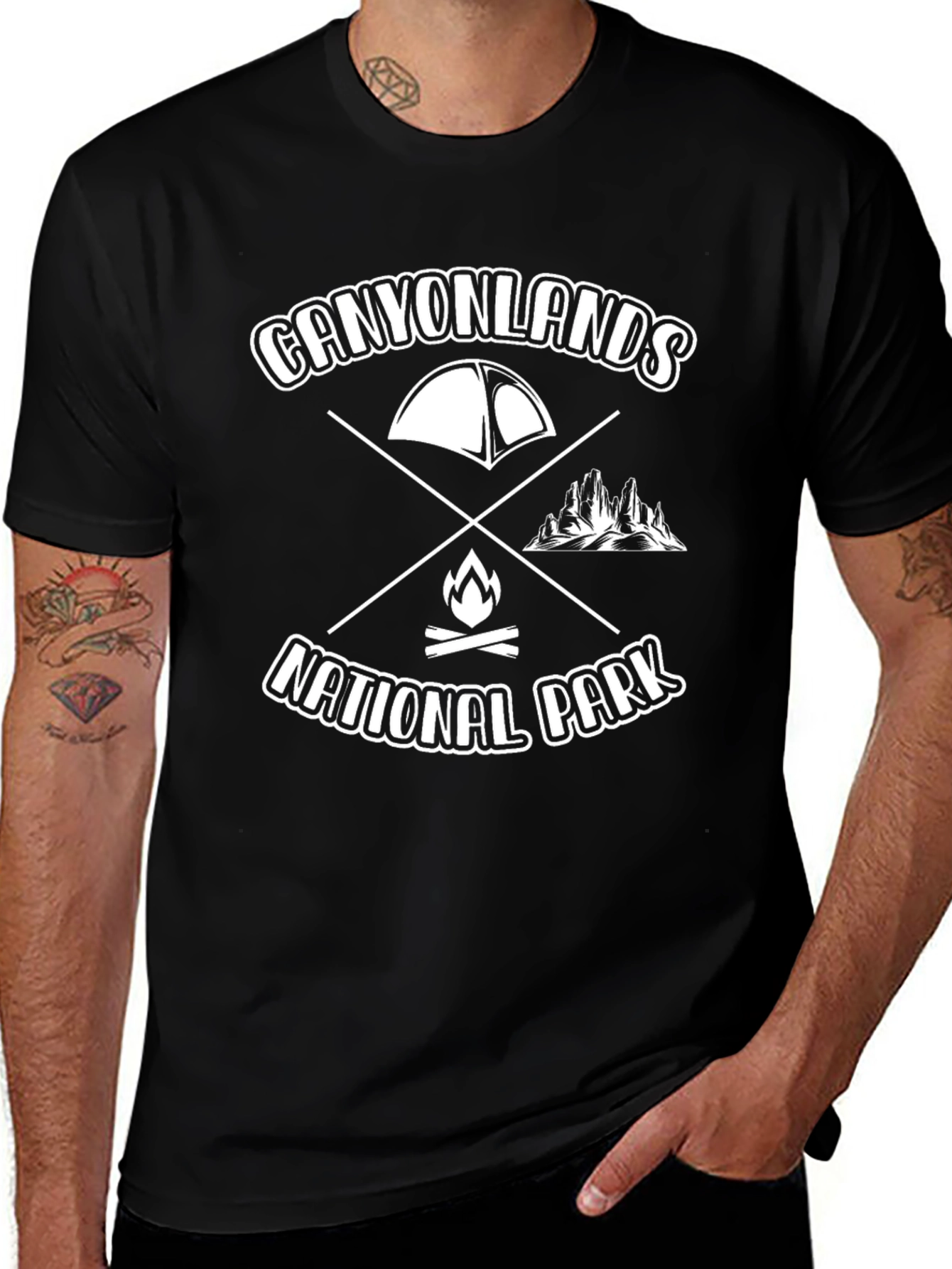 Canyonlands National Park T-Shirt Camping Tee