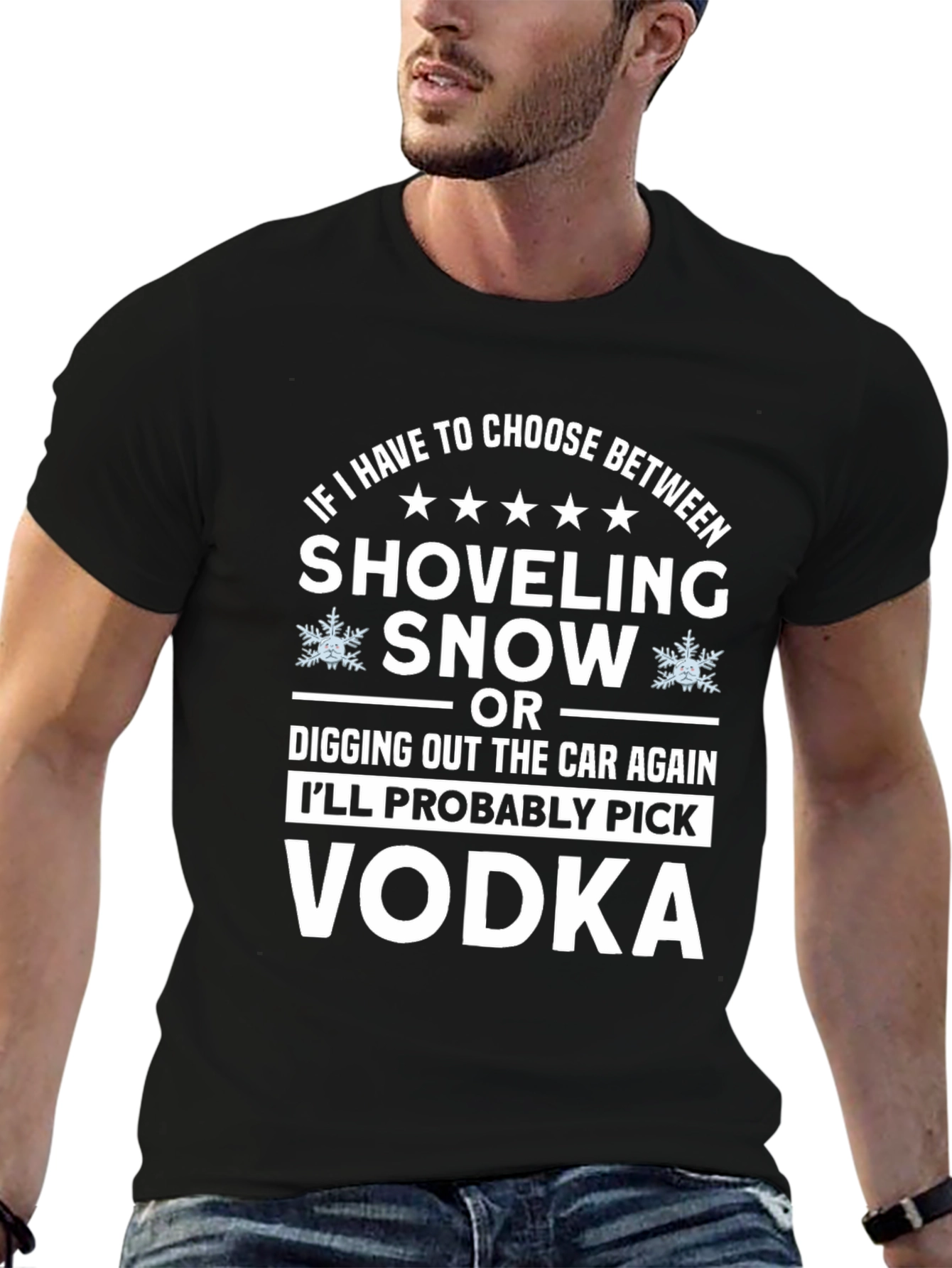 Funny Vodka Winter Choice T-Shirt
