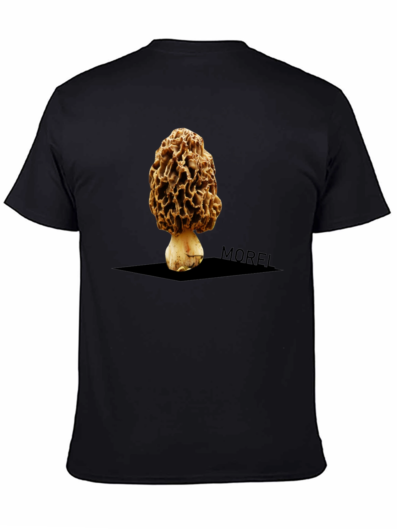Morel Mushroom Graphic T-Shirt - Unique Nature Tee