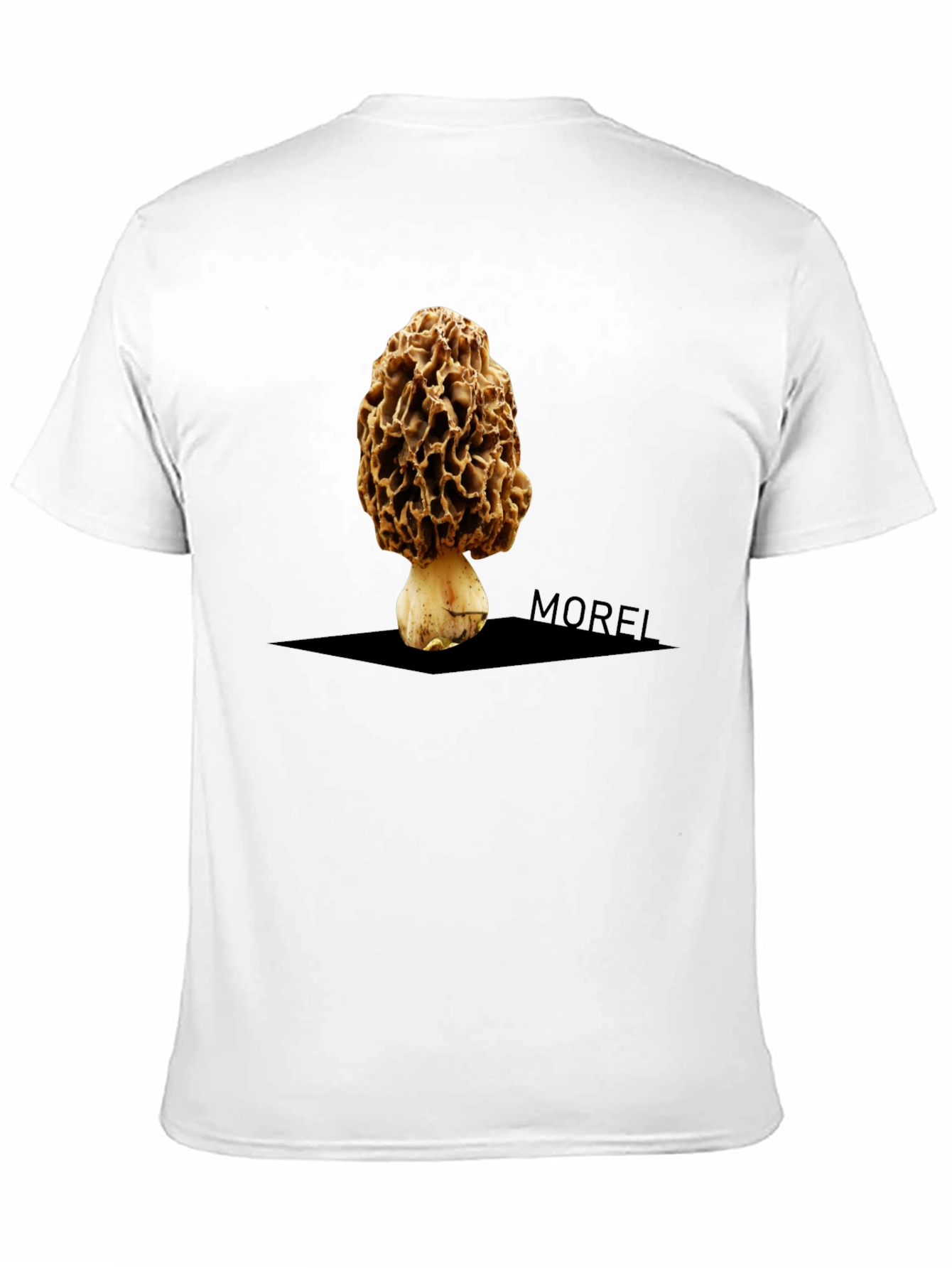 Morel Mushroom Graphic T-Shirt - Unique Nature Tee