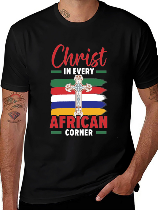 Christ in Every African Corner Graphic Tee