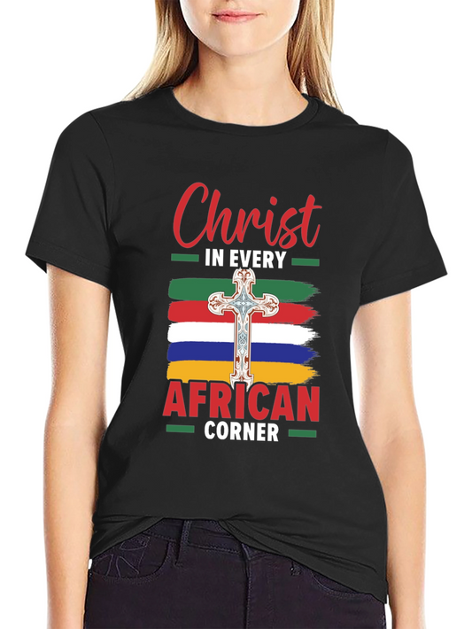 Christ in Every African Corner Graphic Tee