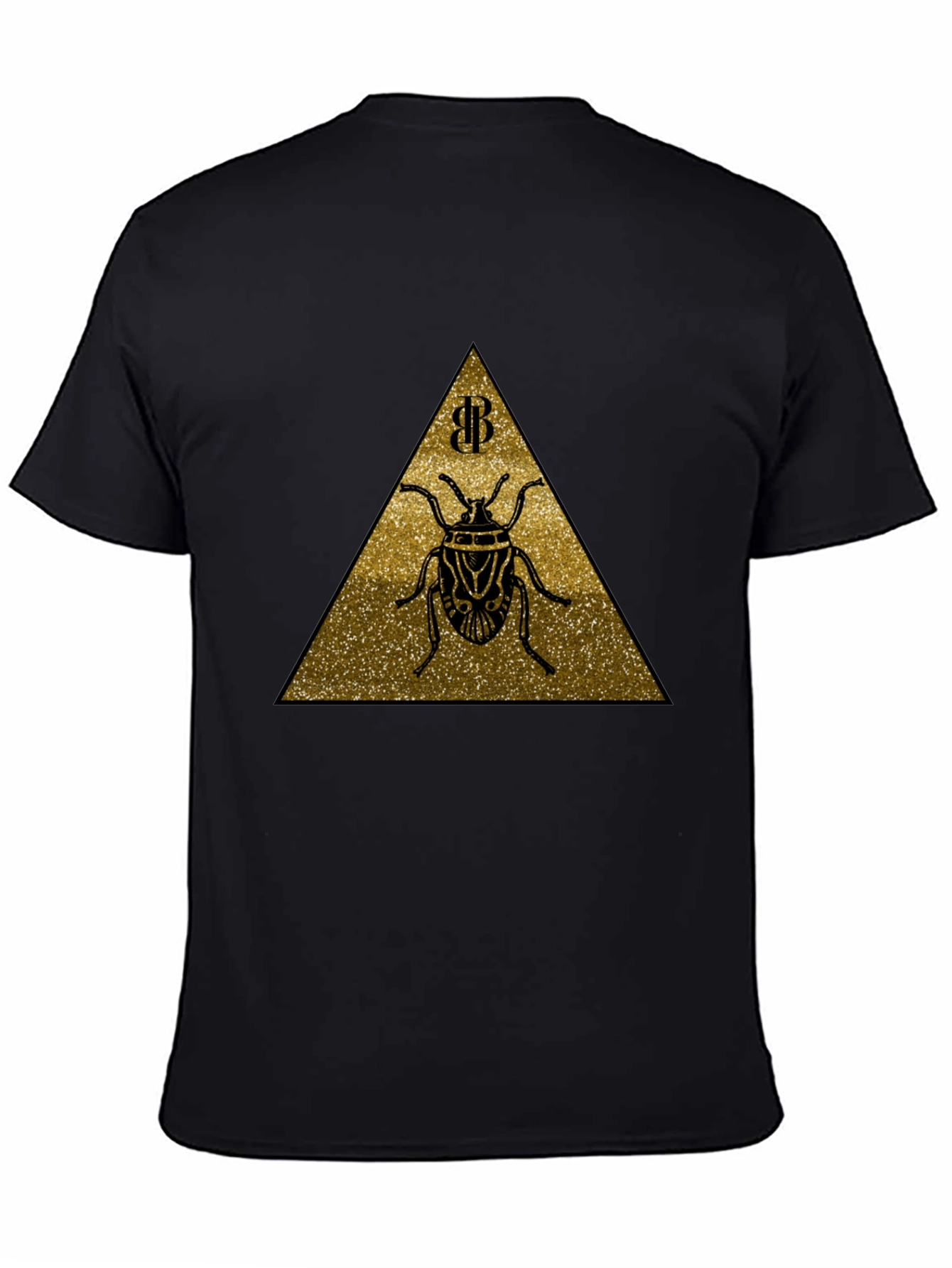 Golden Beetle Triangle Graphic Tee