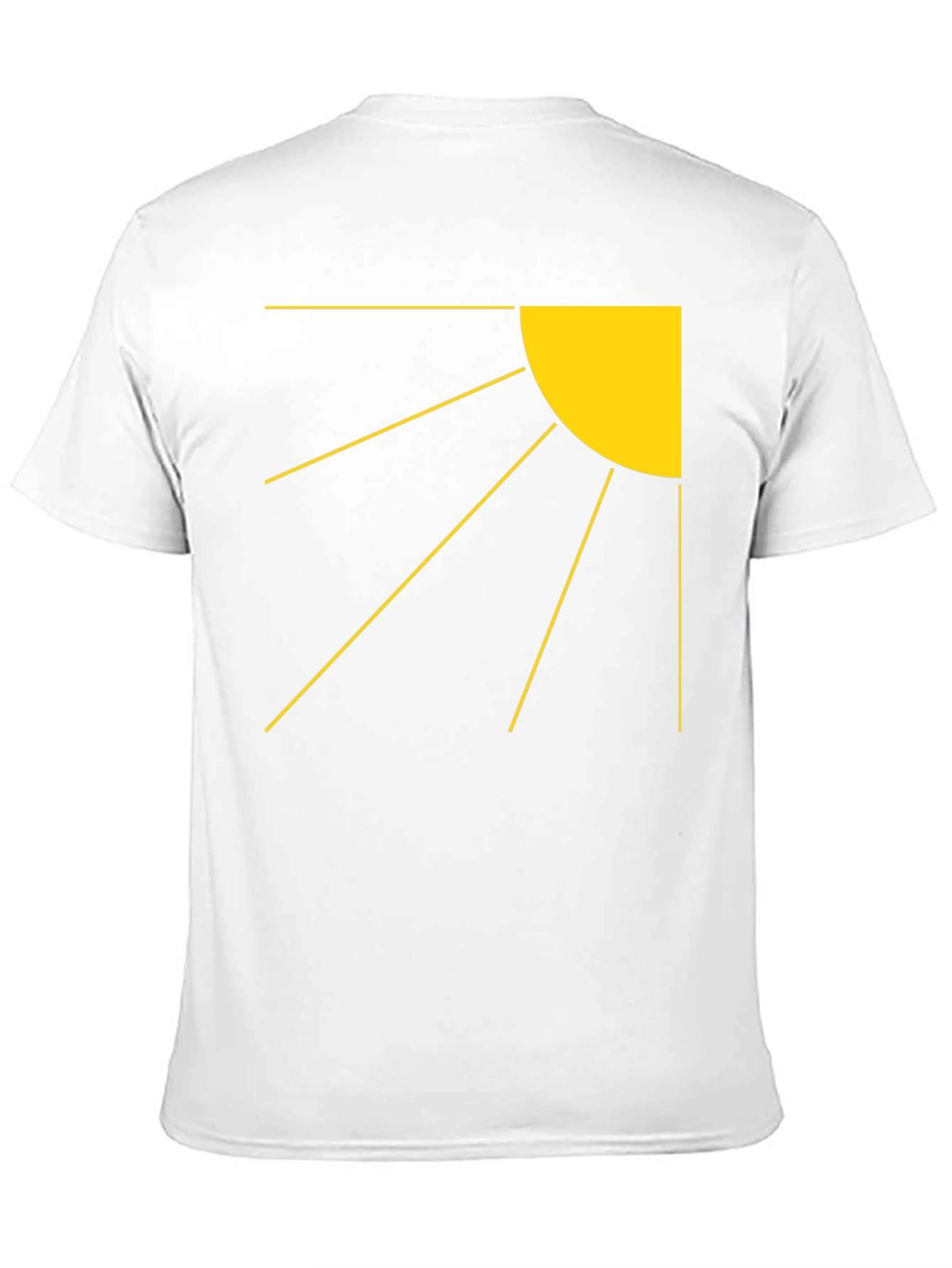 Rising Sun Graphic Tee - Black Cotton Blend