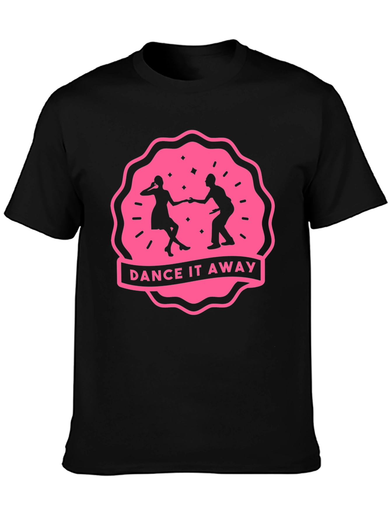 Dance It Away Graphic Tee - Retro Style