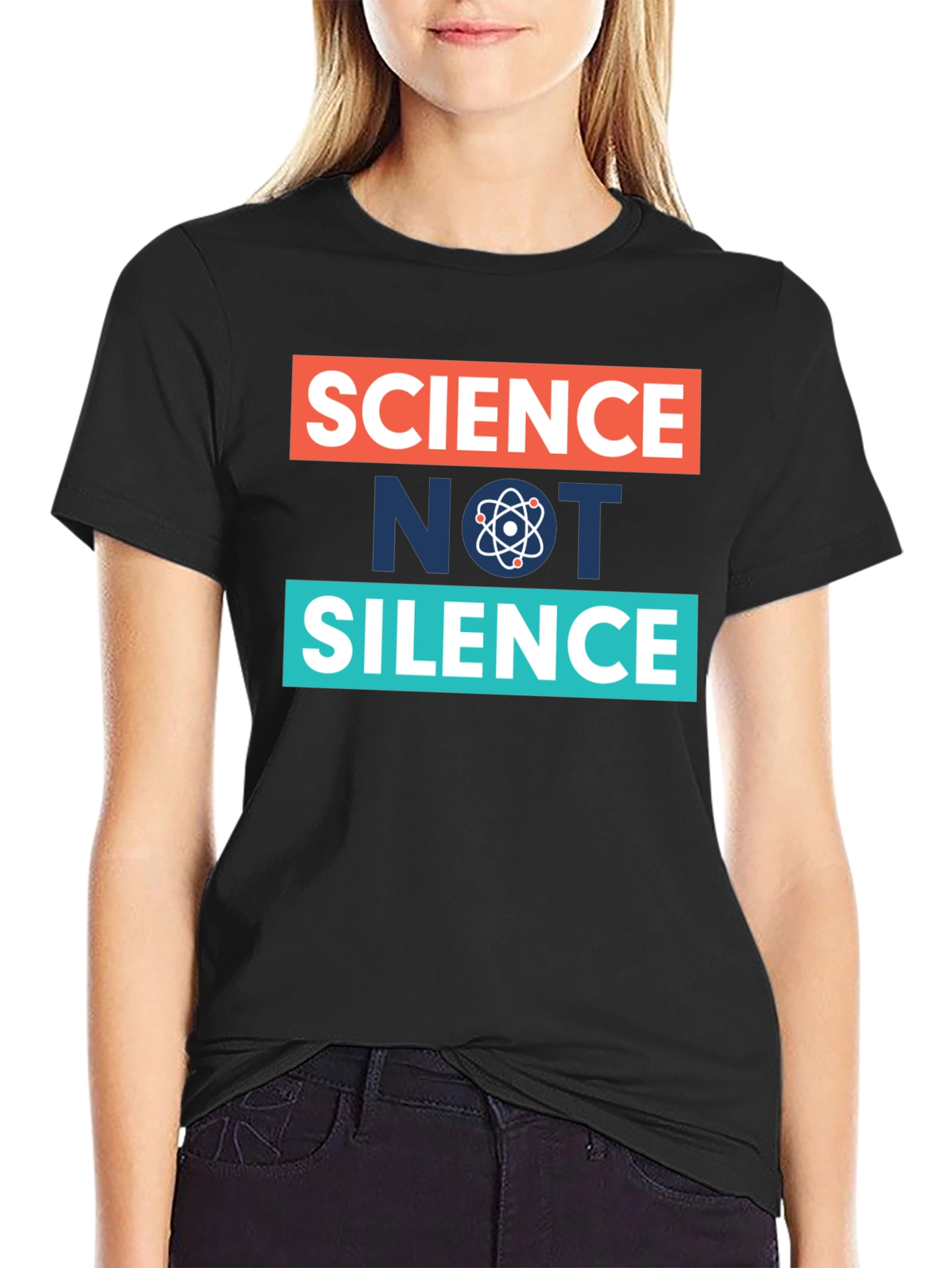 Science Not Silence Graphic Tee