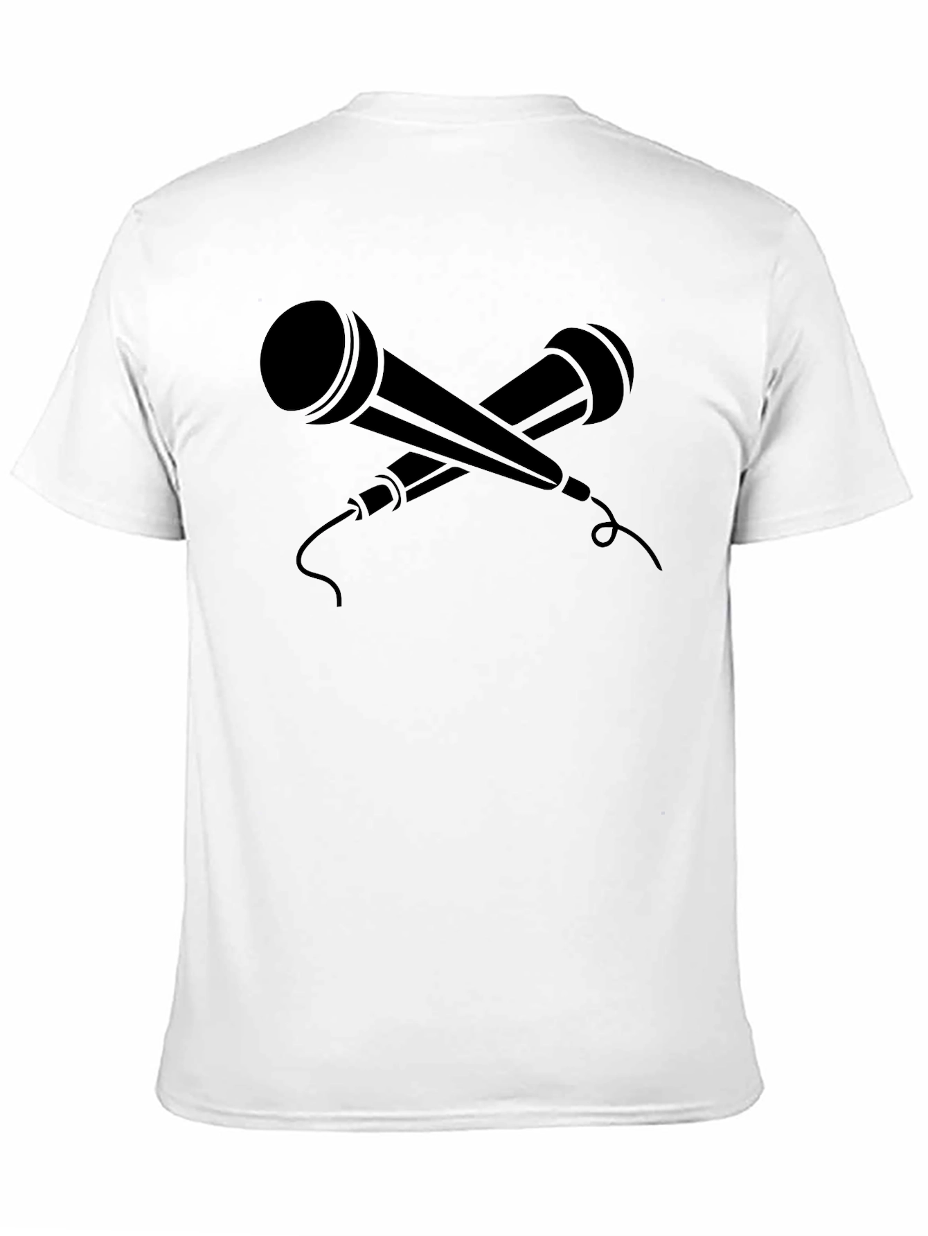 Mic Drop Graphic Tee - Mens Black T-Shirt