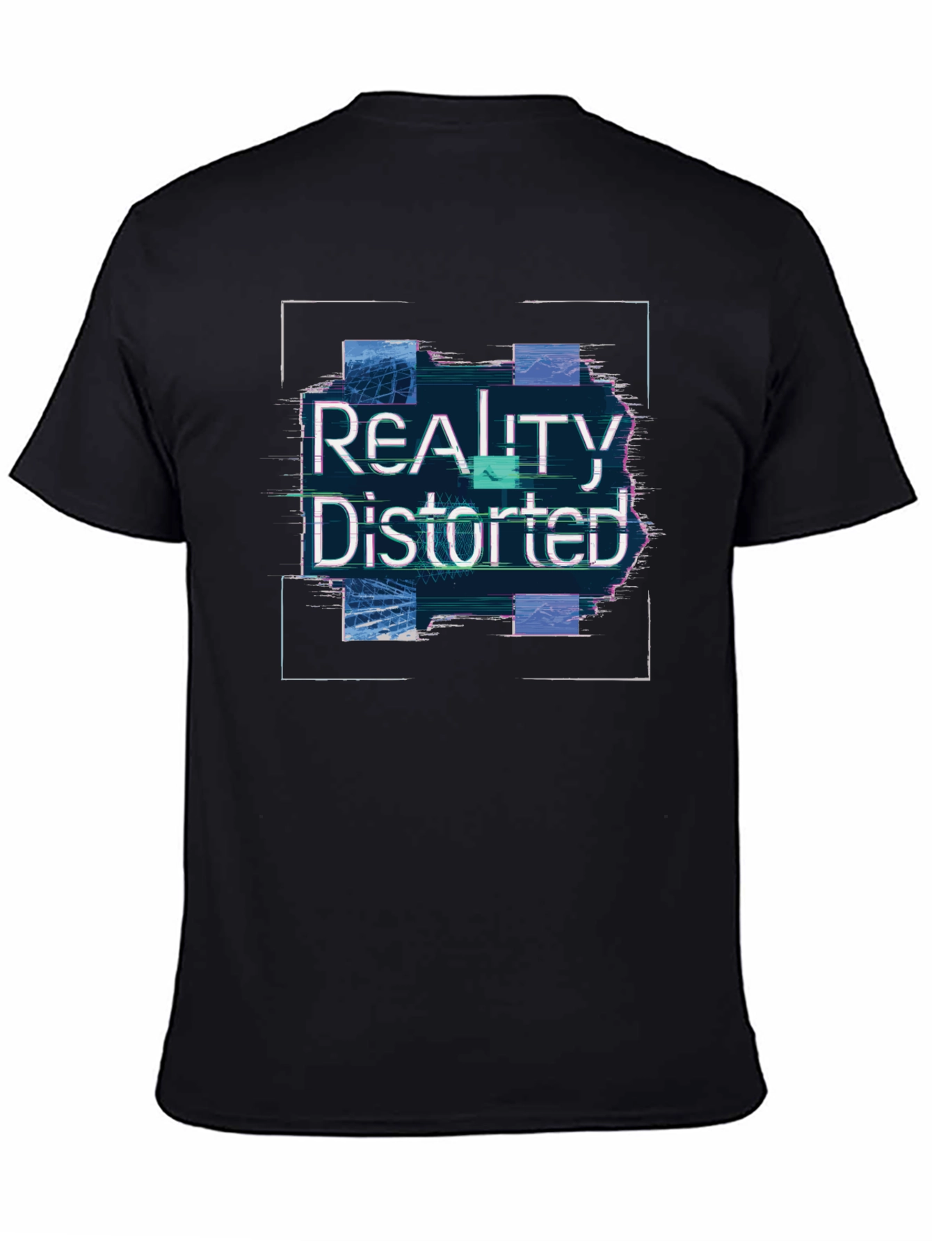 Reality Distorted Graphic Tee - Black