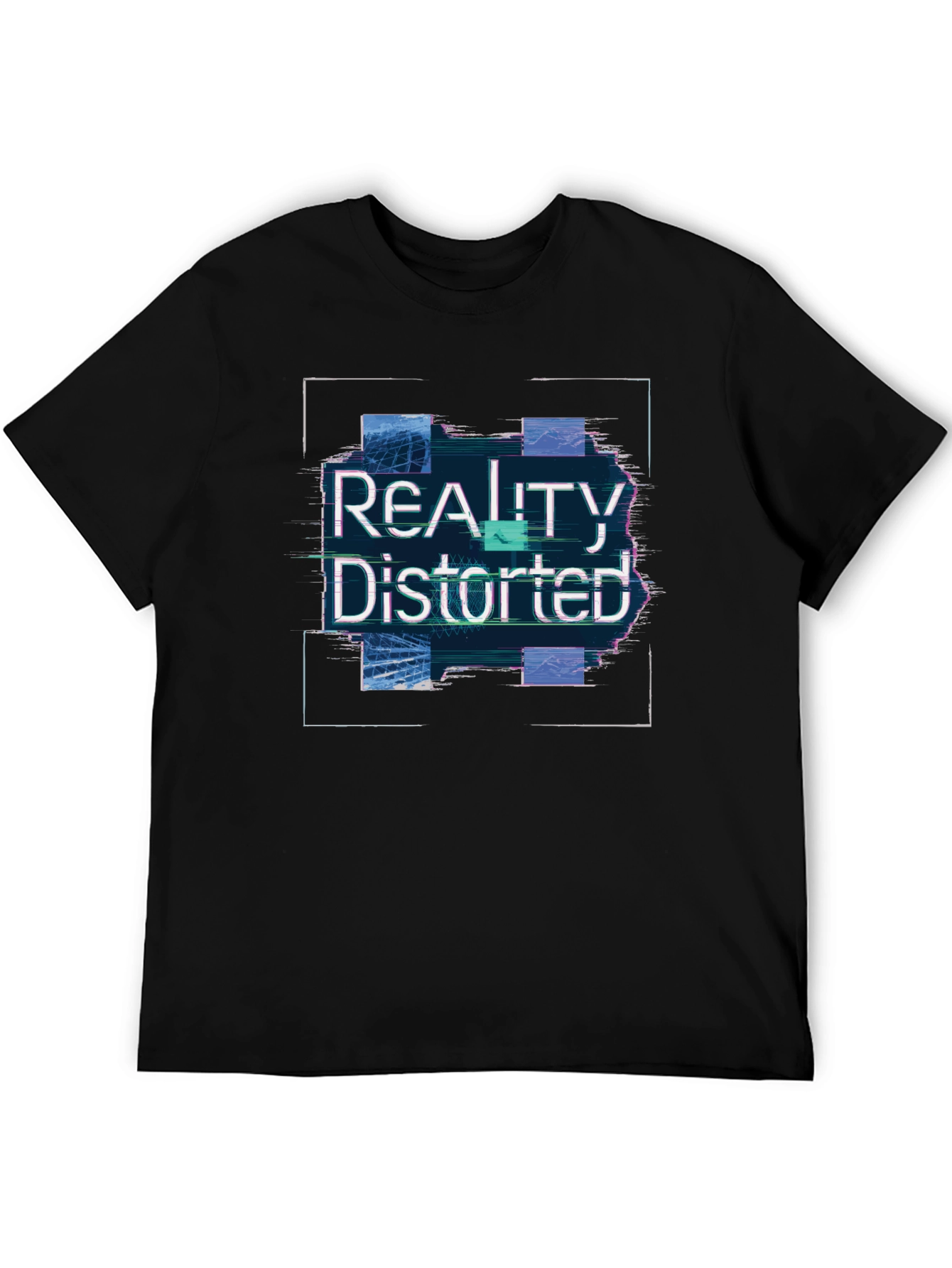 Reality Distorted Graphic Tee - Black