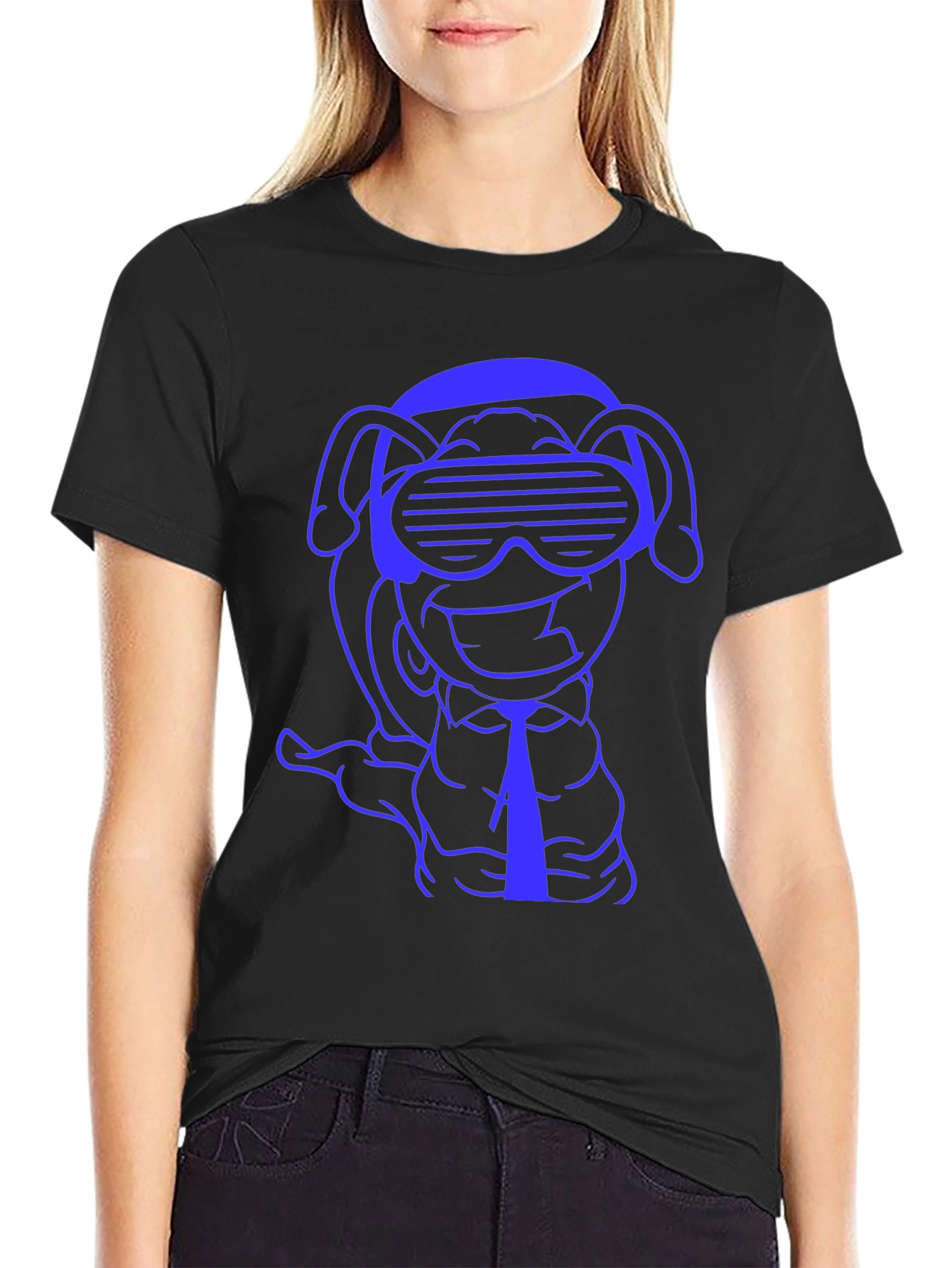 Cool Cartoon Dog T-Shirt