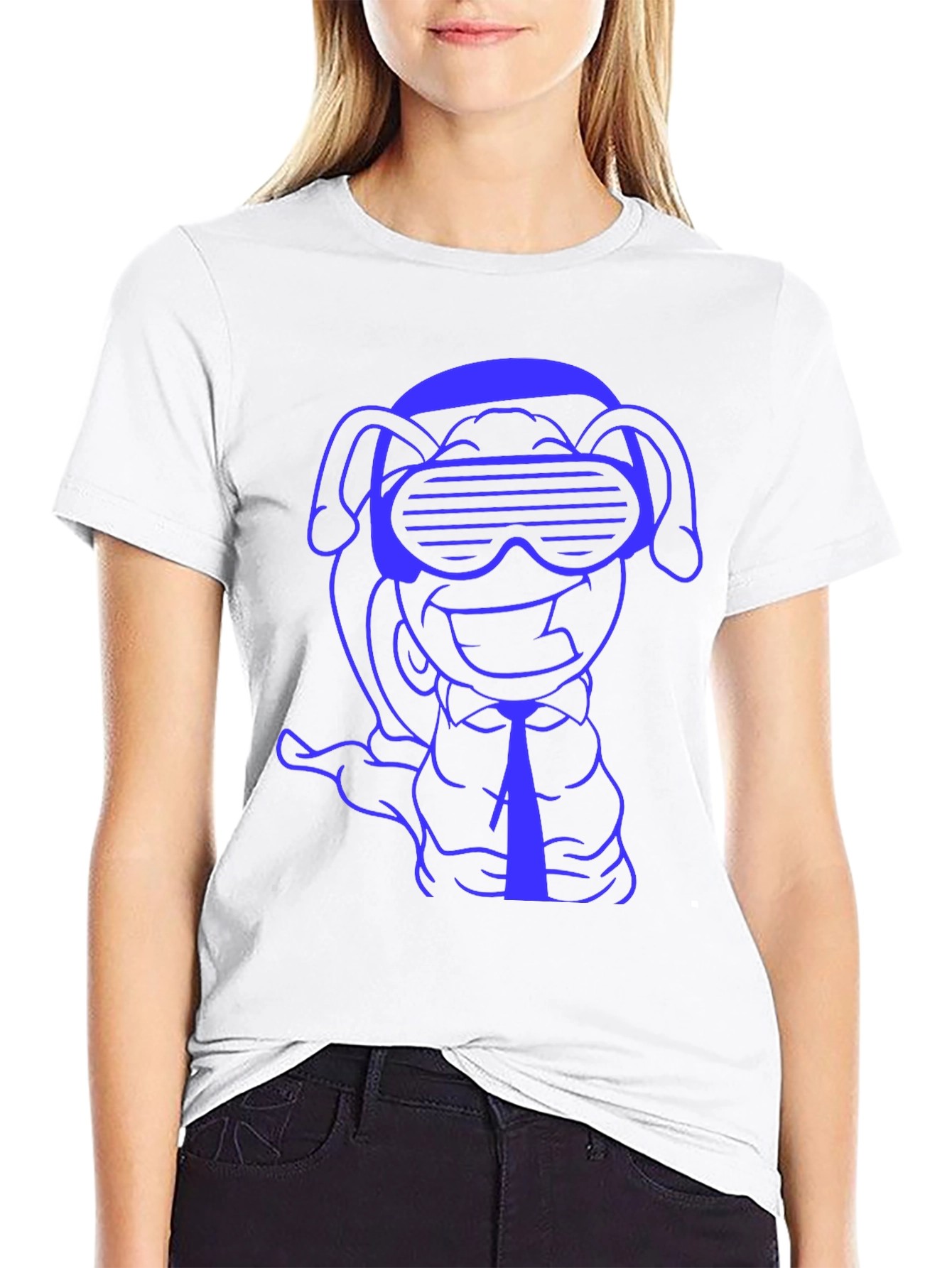 Cool Cartoon Dog T-Shirt