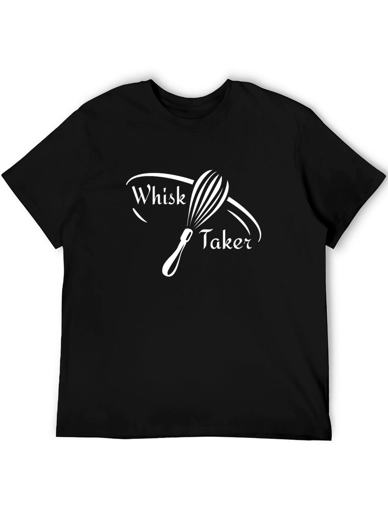 Whisk Taker Graphic Tee - Black Cotton Blend