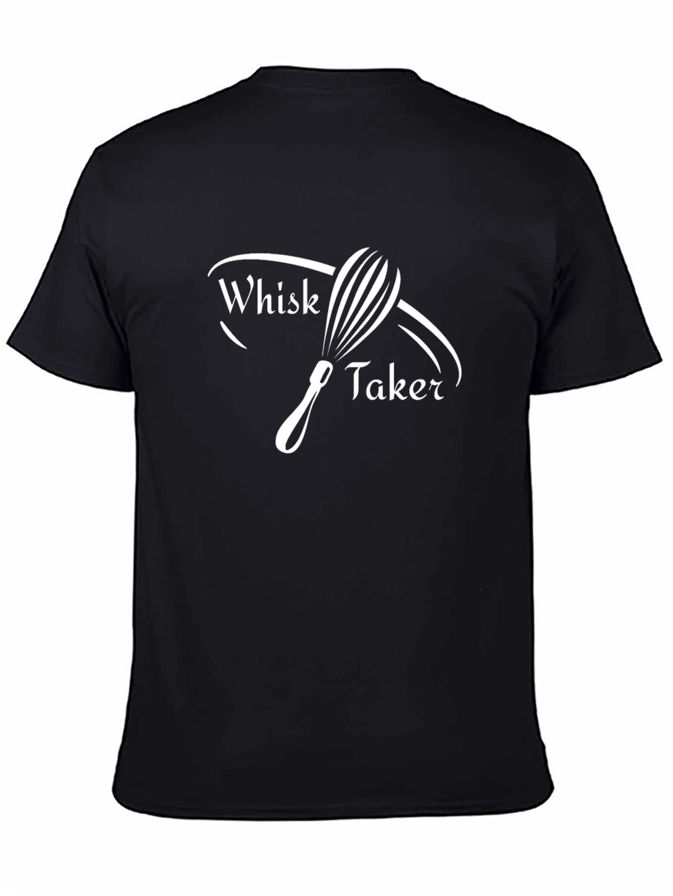 Whisk Taker Graphic Tee - Black Cotton Blend