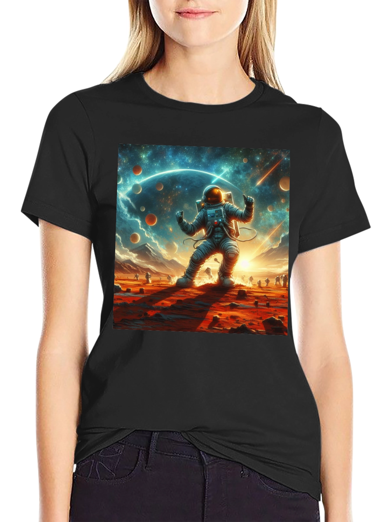 Astronaut Space T-Shirt