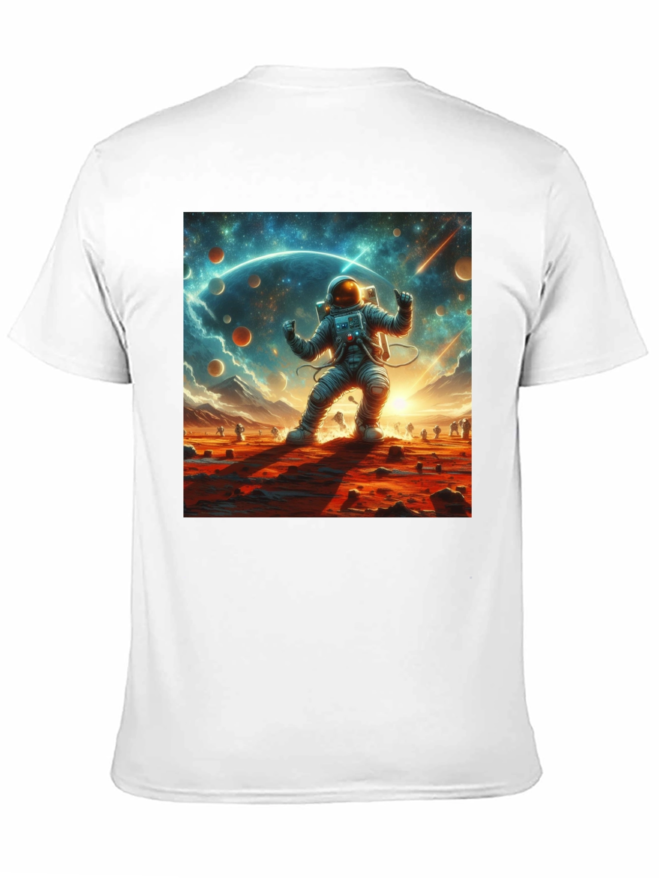 Astronaut Space T-Shirt