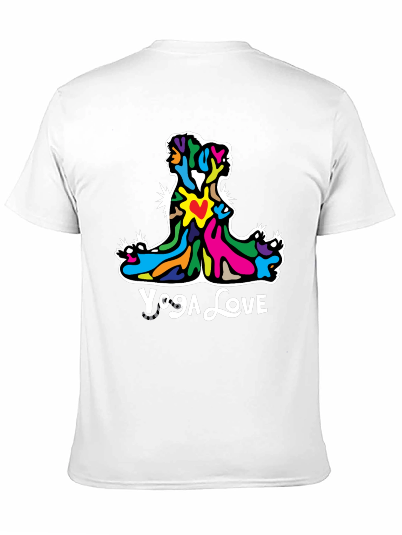 Yoga Love Graphic Tee - Unisex Comfort