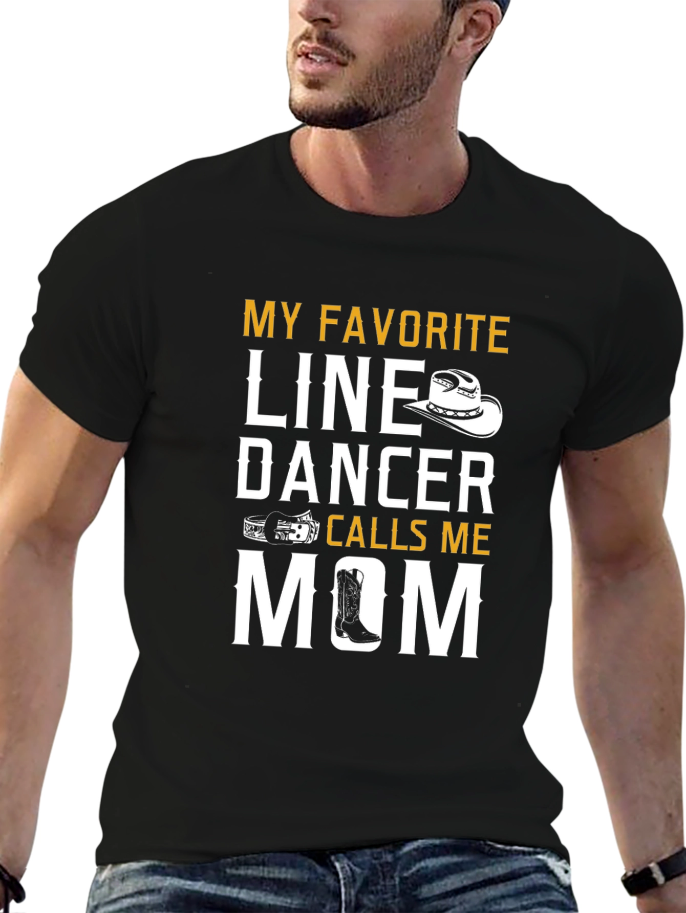 My Favorite Line Dancer Calls Me Mom T-Shirt