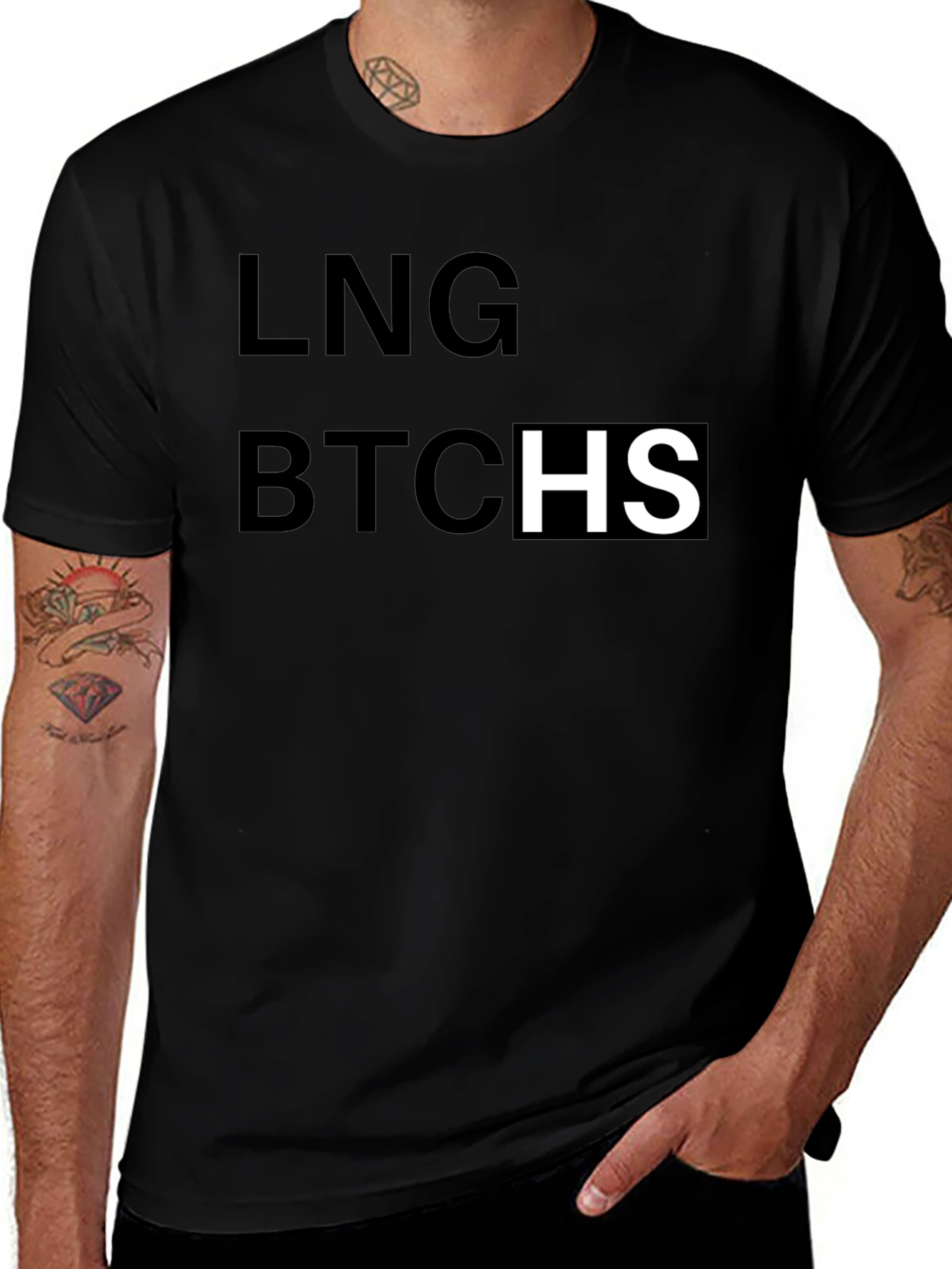LNG BTCHS Graphic T-Shirt - Bold Statement Tee