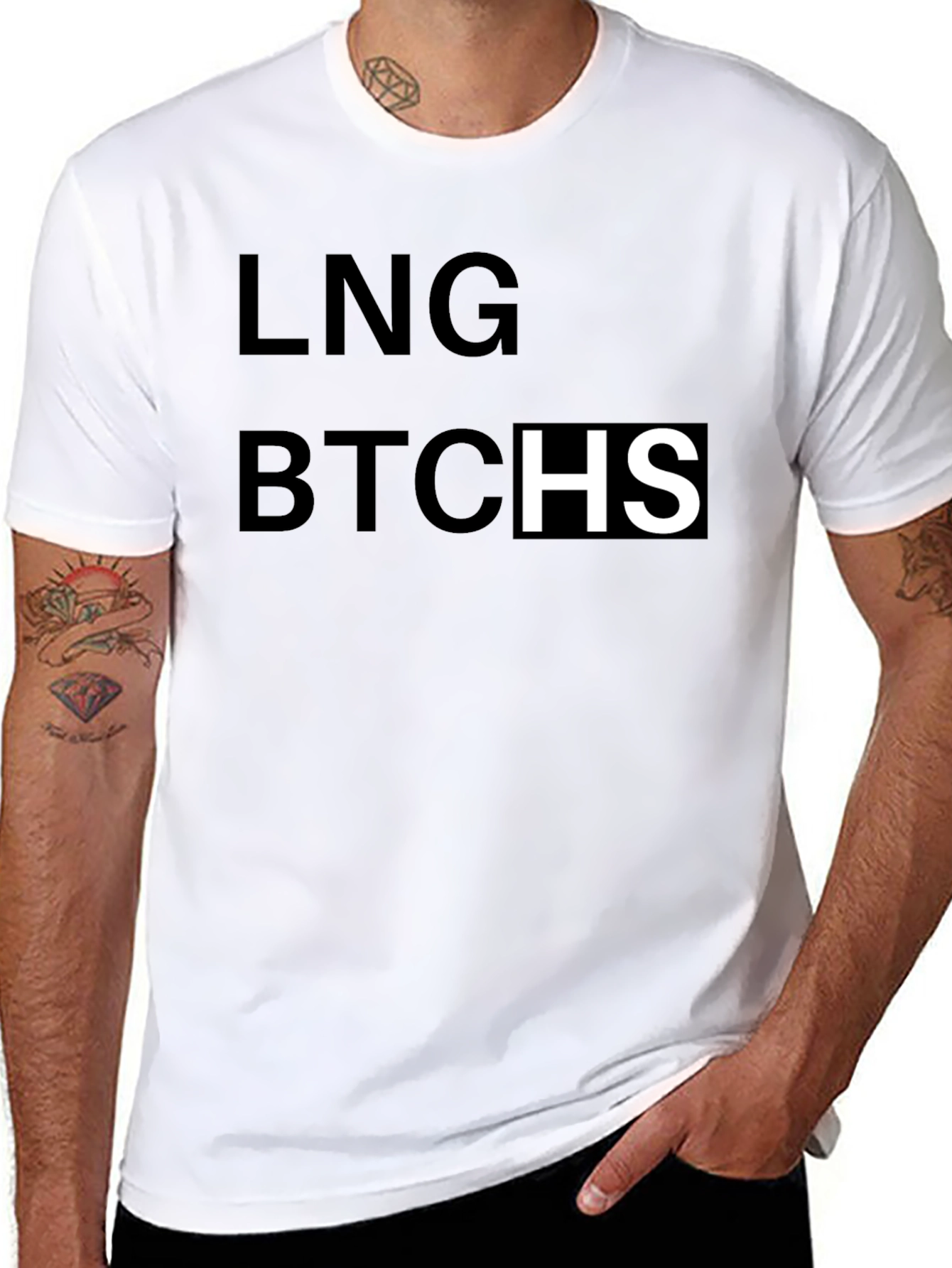 LNG BTCHS Graphic T-Shirt - Bold Statement Tee