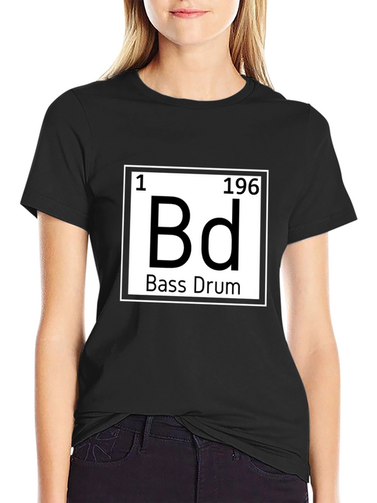 Bass Drum Element T-Shirt - Musician Graphic Tee