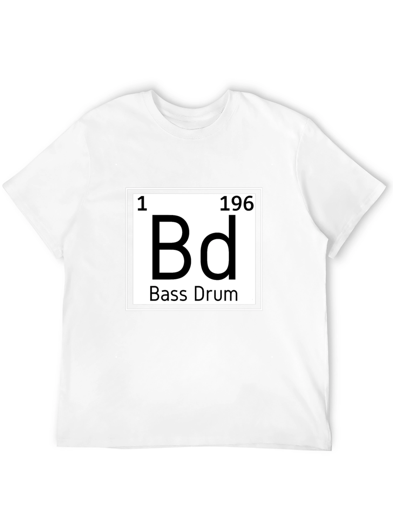 Bass Drum Element T-Shirt - Musician Graphic Tee