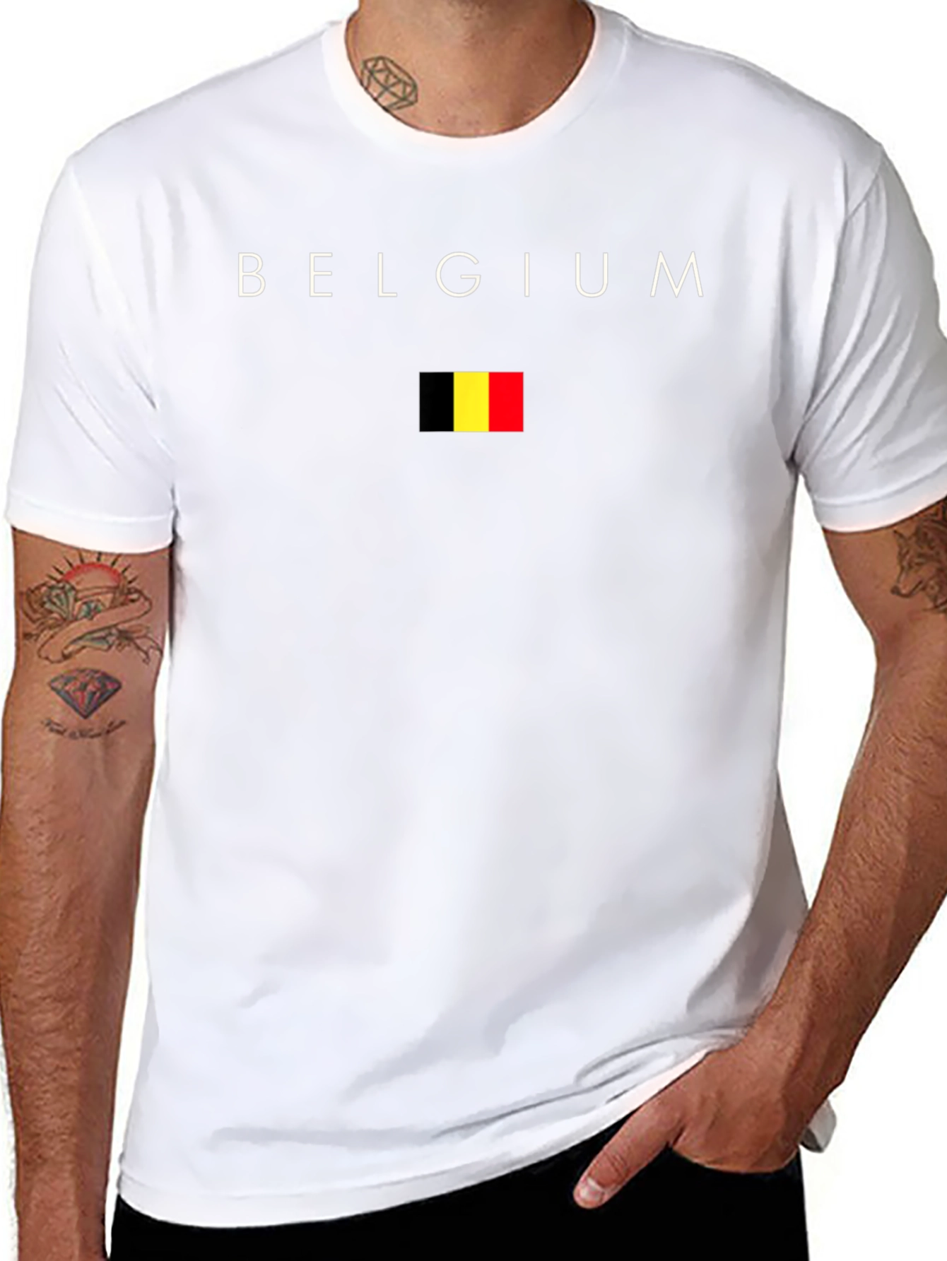 Belgium Flag T-Shirt - Stylish Country Pride Tee