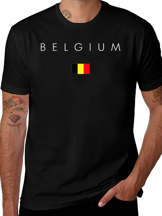 Belgium Flag T-Shirt - Stylish Country Pride Tee