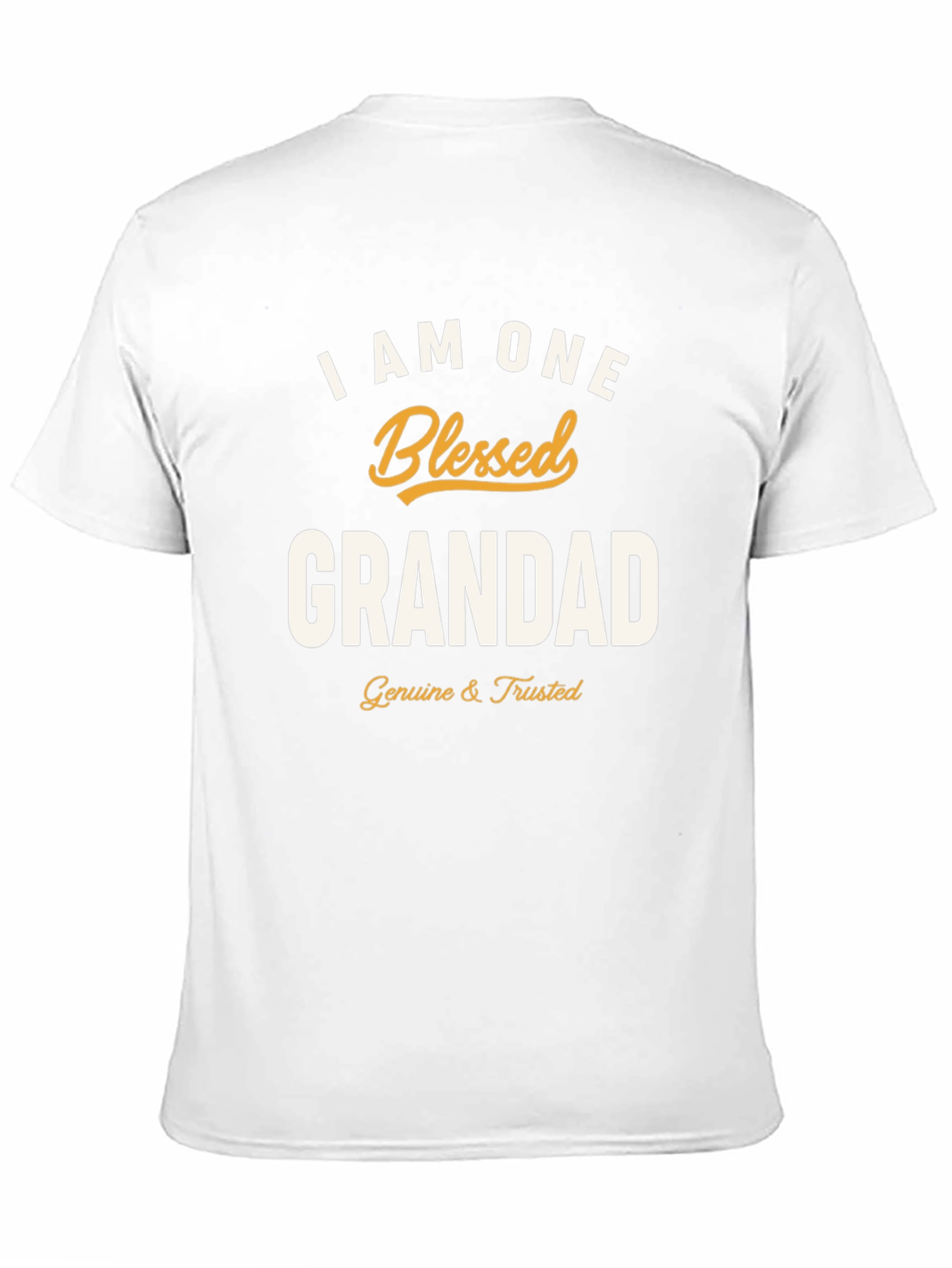 Blessed Grandad T-Shirt - Black Graphic Tee