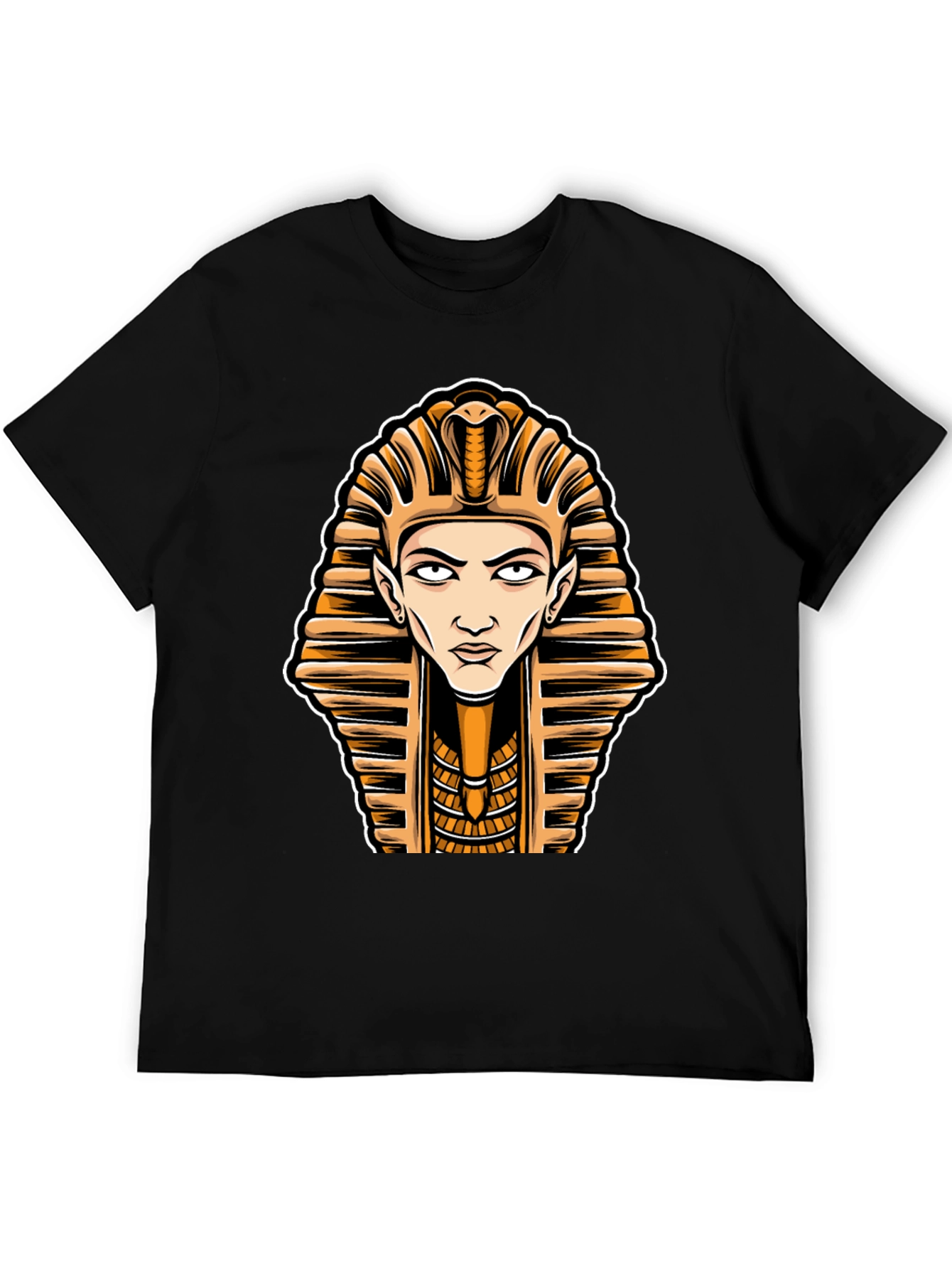 Pharaoh Graphic T-Shirt - Trendy Egyptian Design
