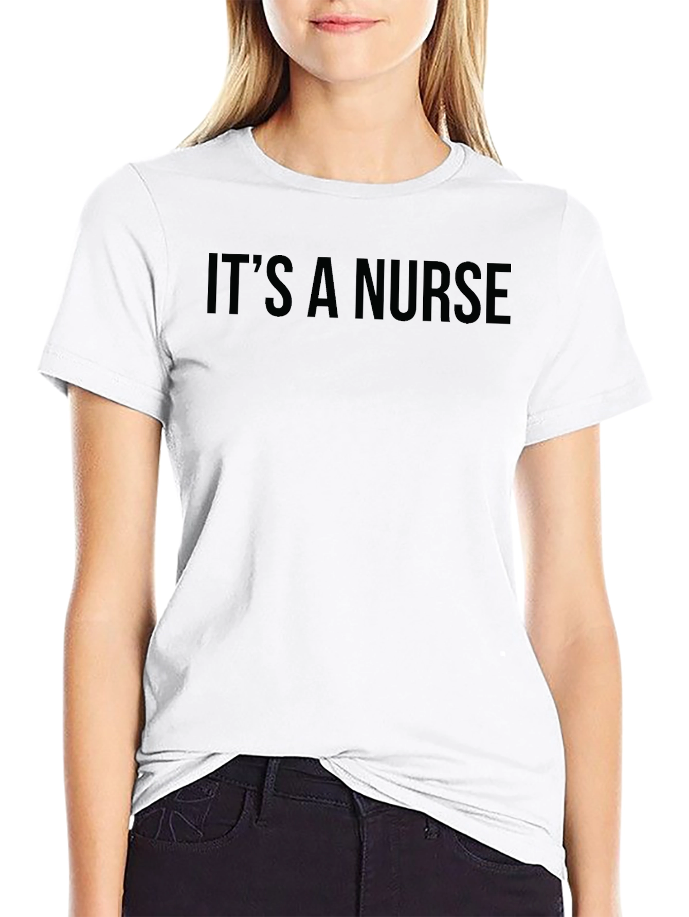 Its A Nurse - Graphic Print T-Shirt