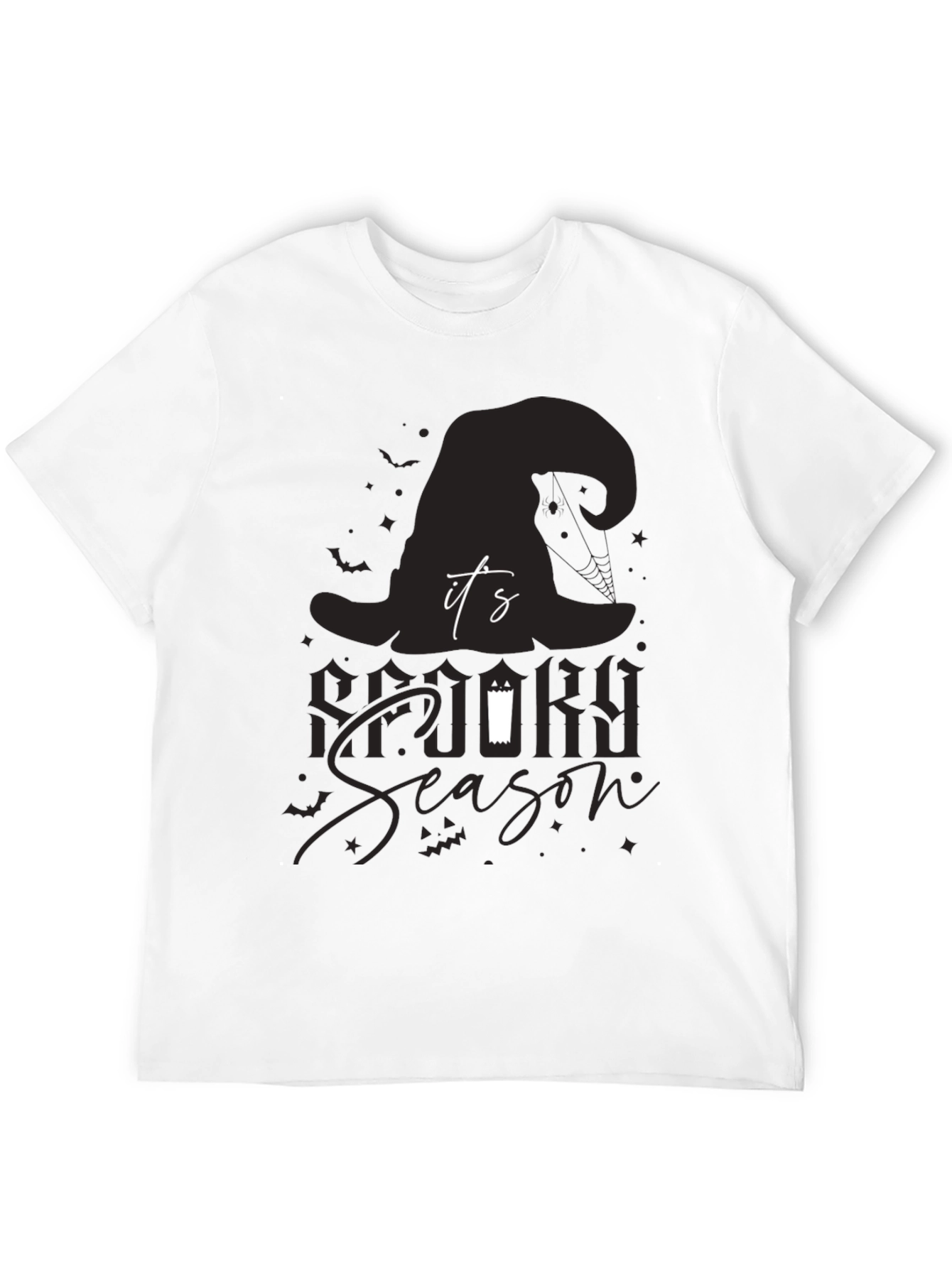 Spooky Season T-Shirt: Halloween Witch Hat Design