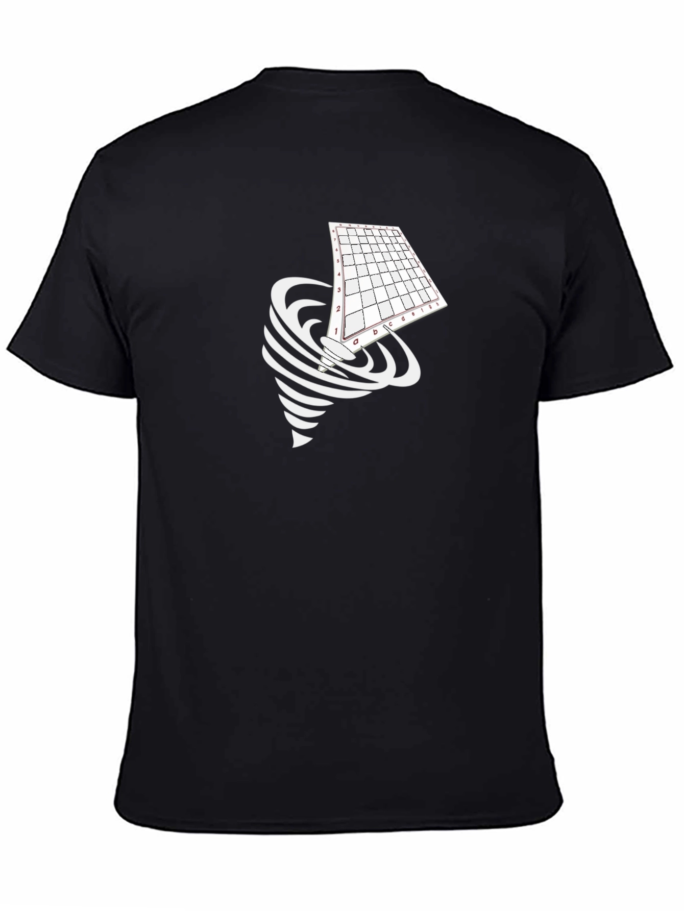 Chess Tornado T-Shirt - Strategic Style