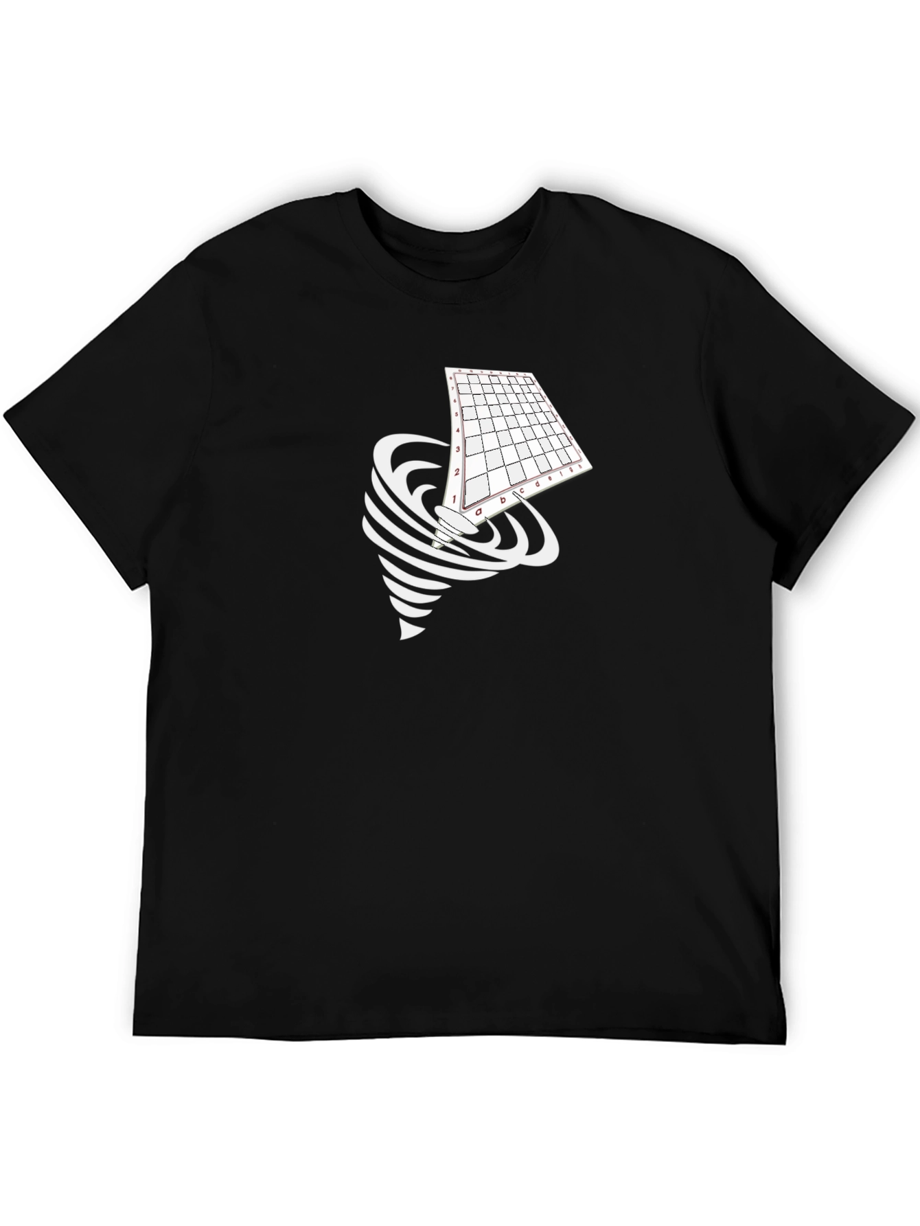 Chess Tornado T-Shirt - Strategic Style