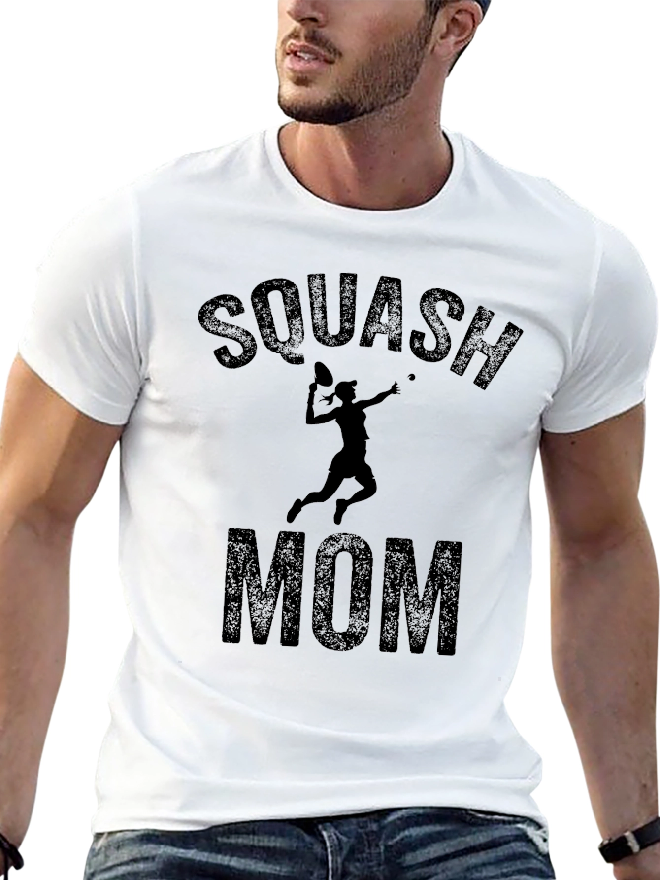 Squash Mom Graphic T-Shirt