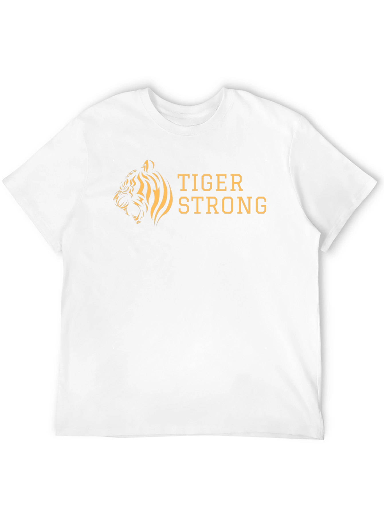 Tiger Strong Graphic Tee - Bold Black T-Shirt