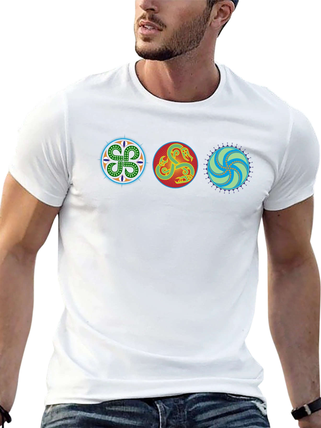 Celtic Design Black T-Shirt