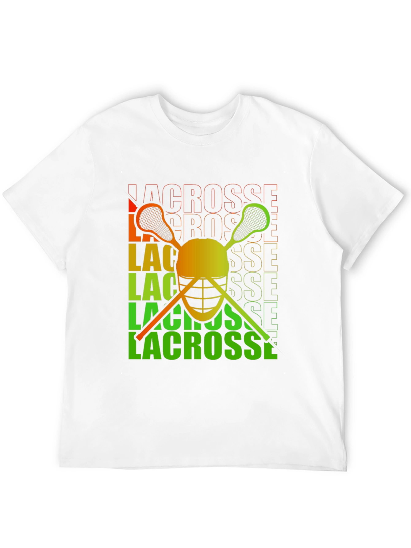 Lacrosse Helmet Graphic Tee