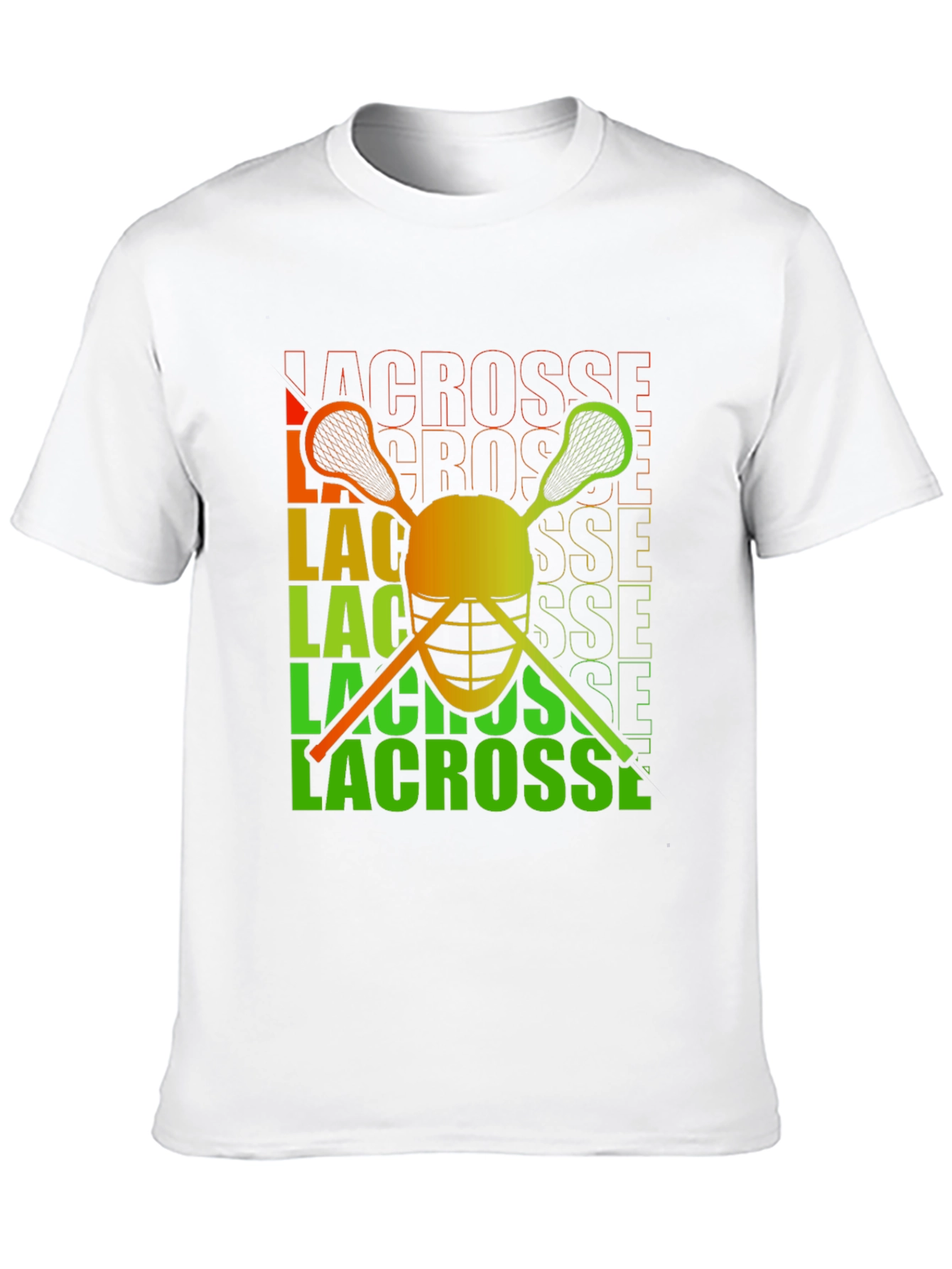 Lacrosse Helmet Graphic Tee