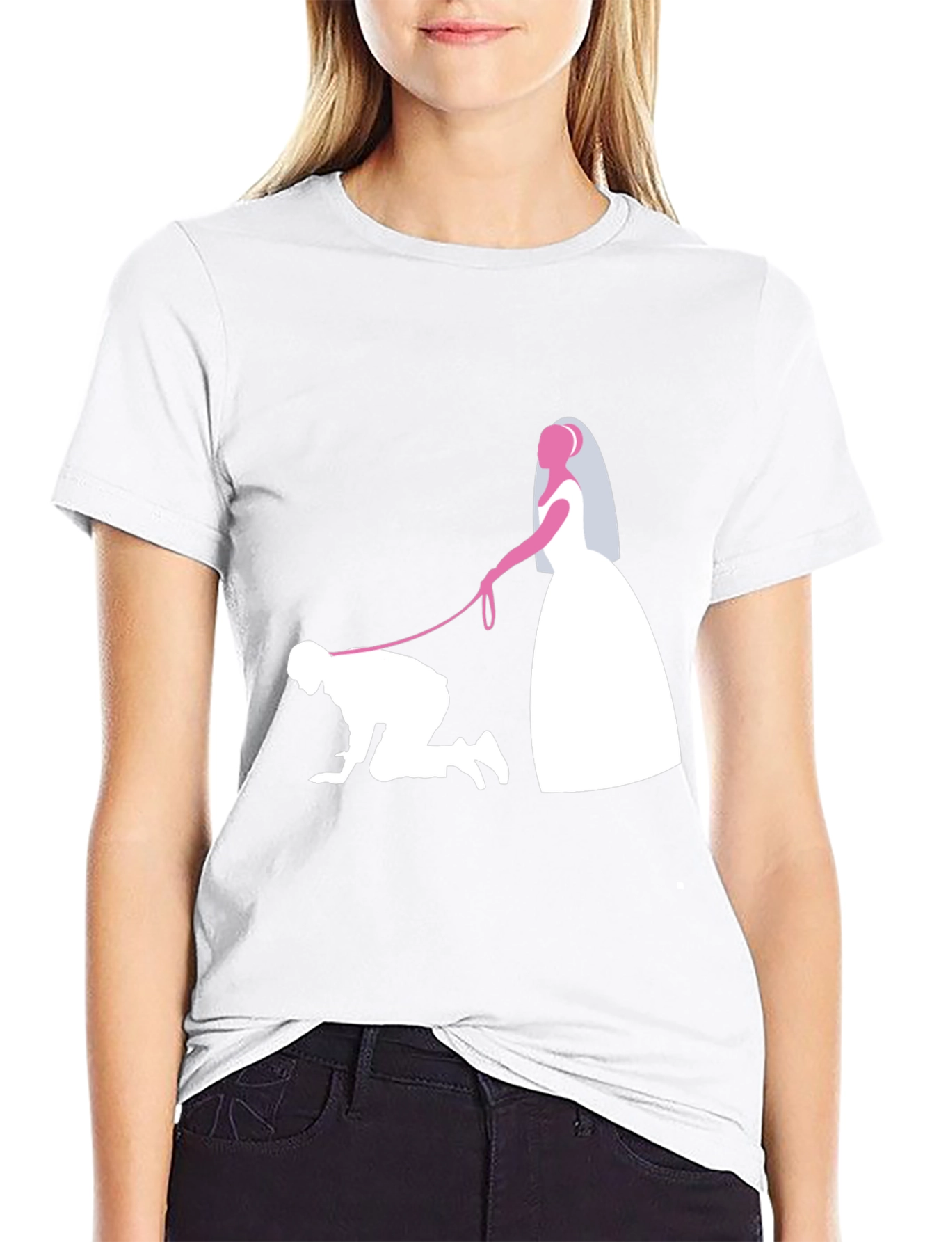 Bride & Groom Funny T-Shirt - Newlywed Humor