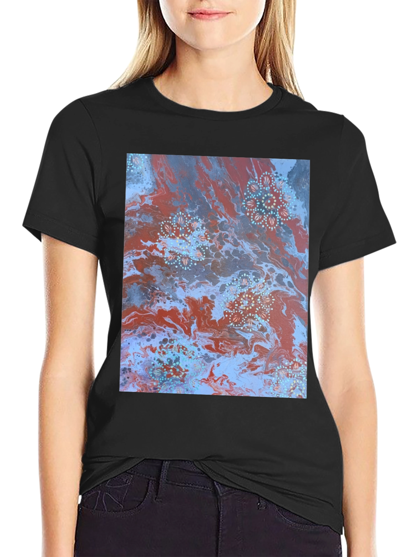 Abstract Art T-Shirt - Unique Graphic Tee