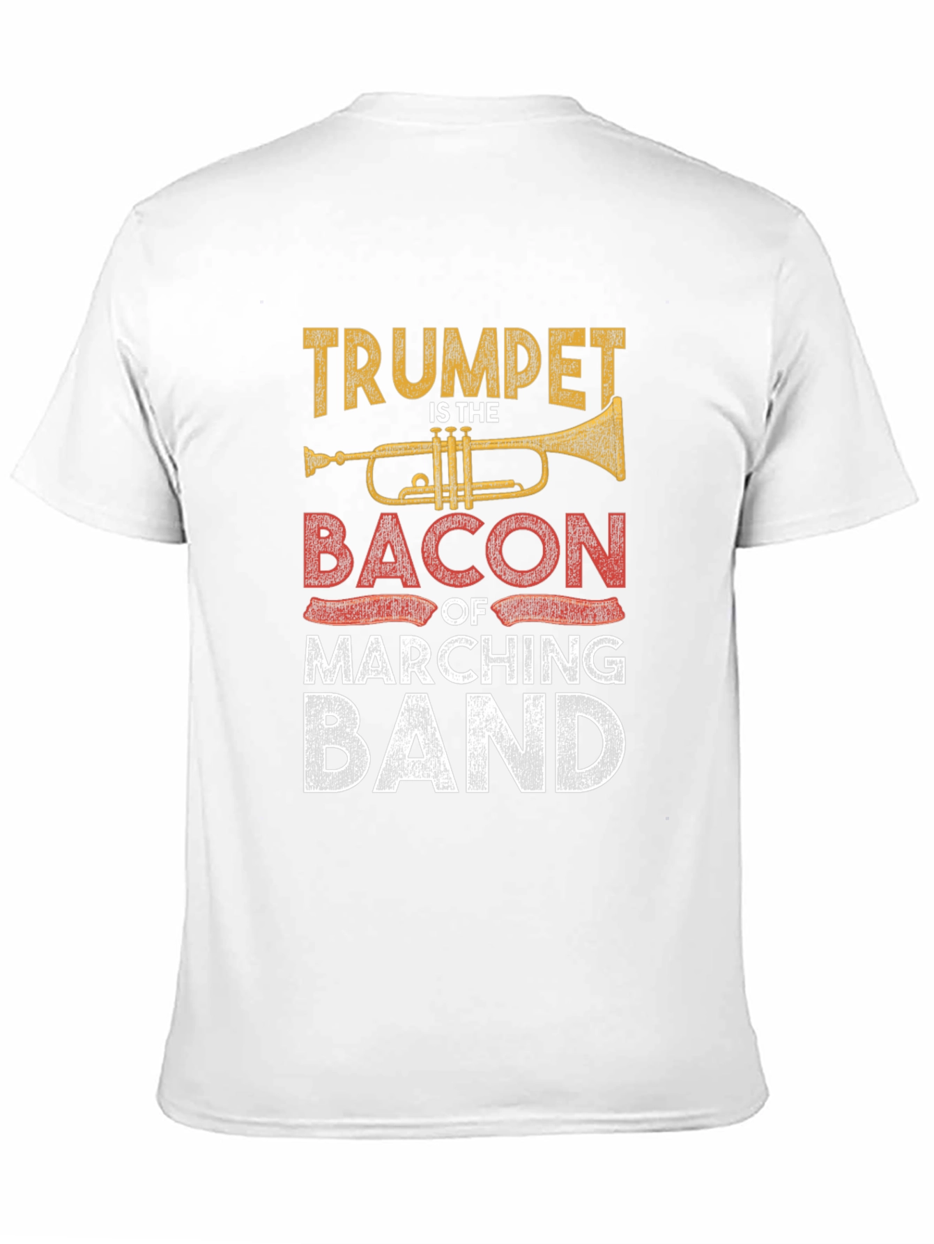 Trumpet Bacon Marching Band T-Shirt