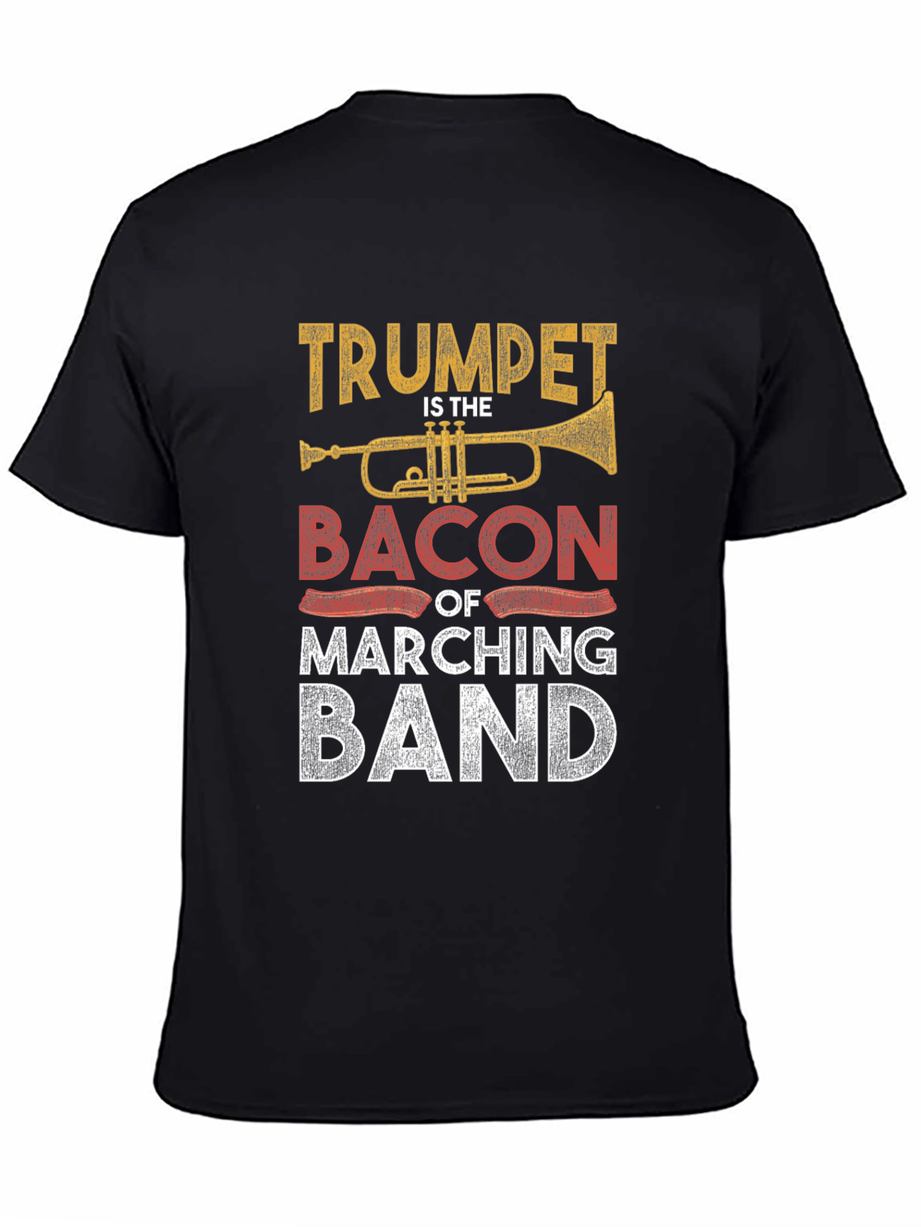Trumpet Bacon Marching Band T-Shirt