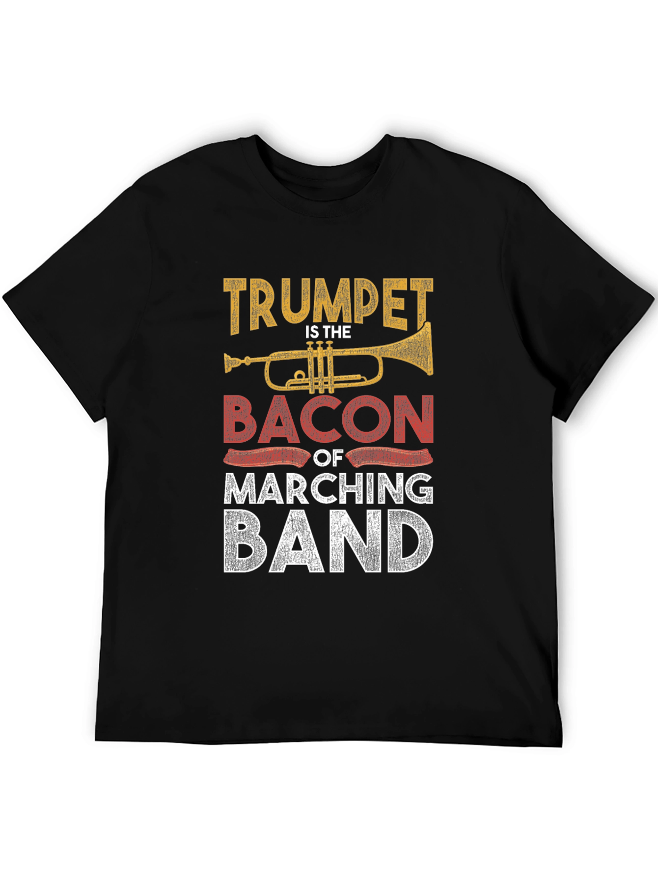 Trumpet Bacon Marching Band T-Shirt